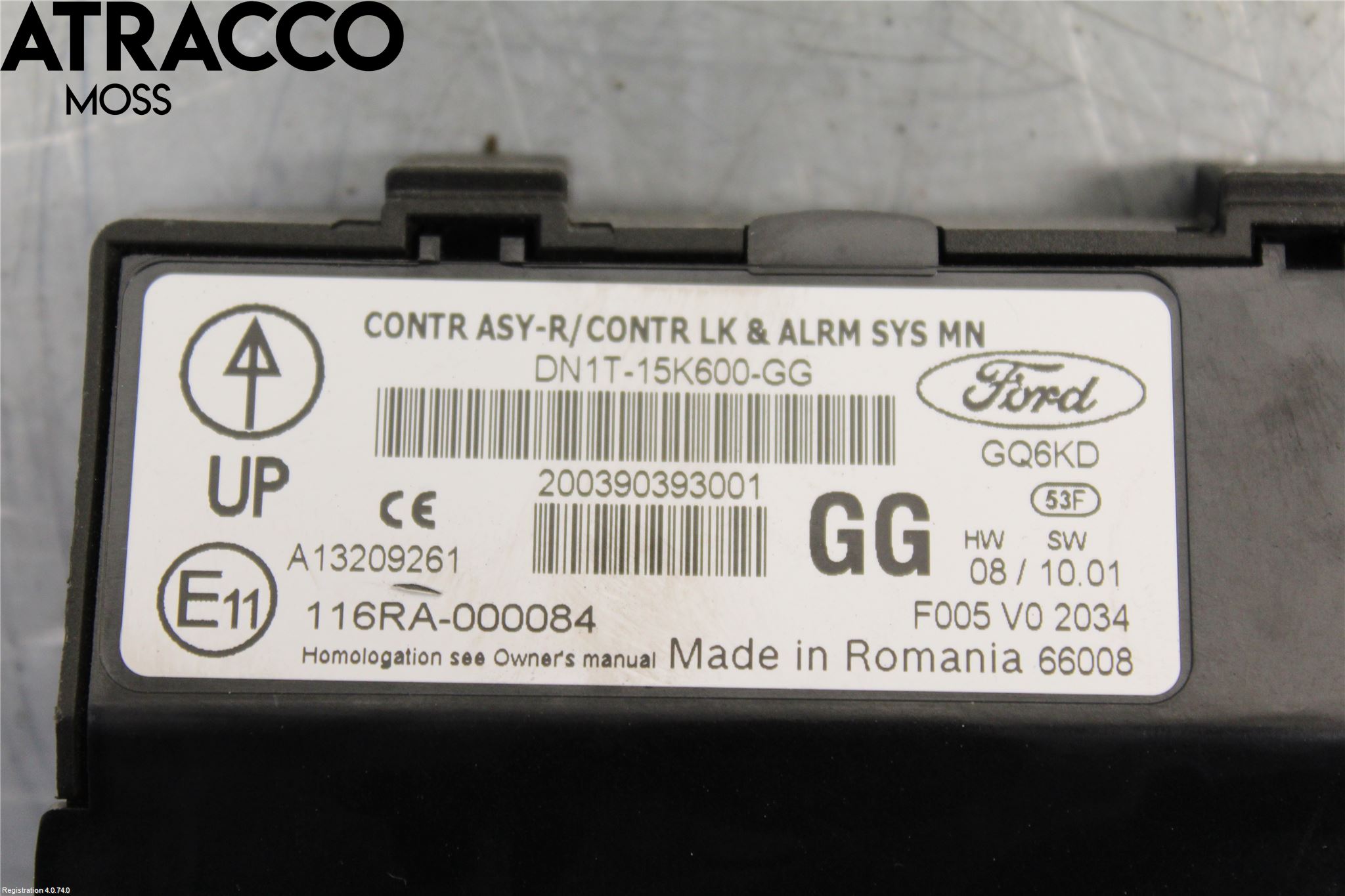Ford FIESTA 13-17 Styrenhet Övrigt