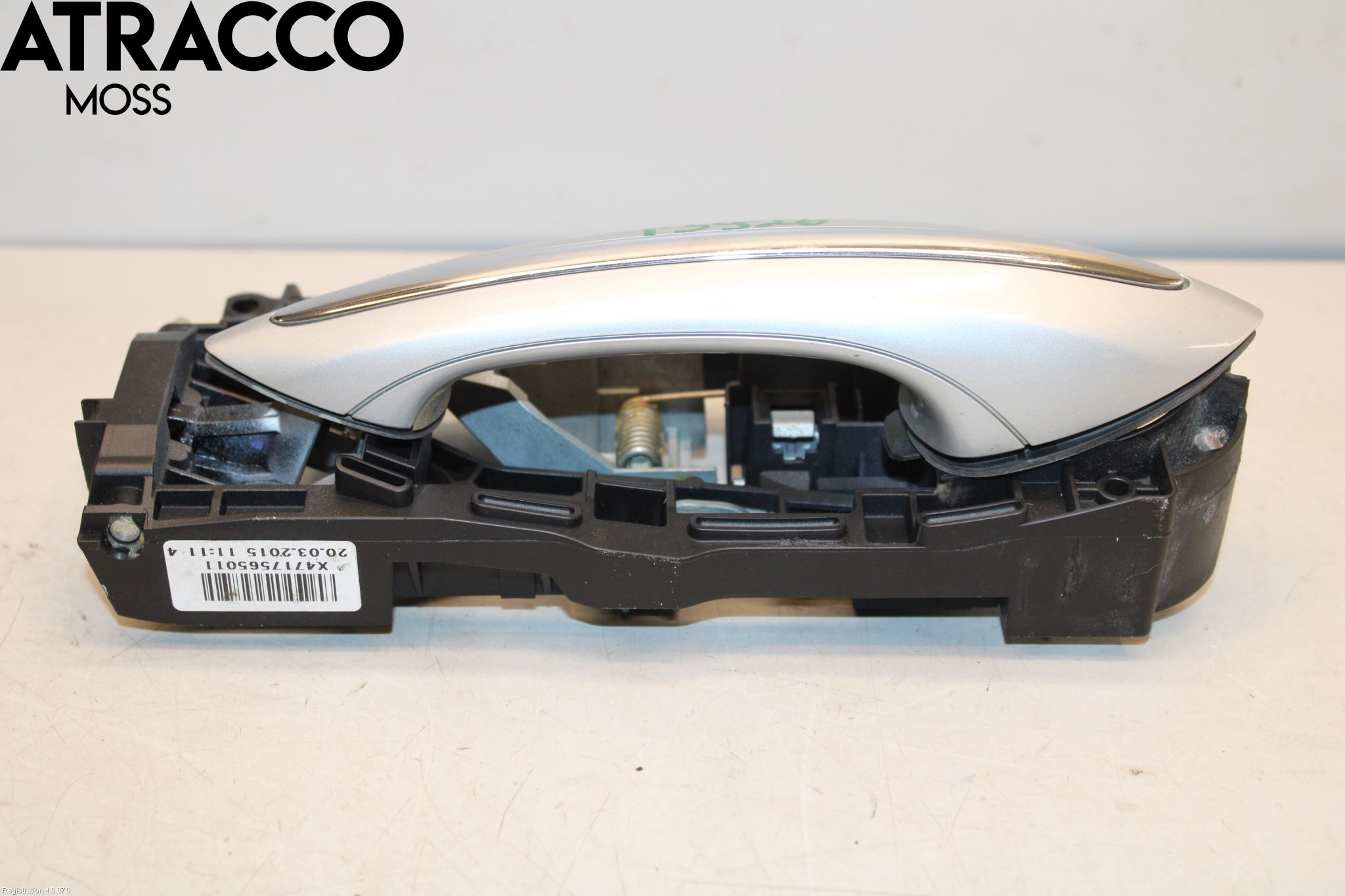 BMW 5 F10/F11/F18 09-17 Dörrhandtag Yttre Hö