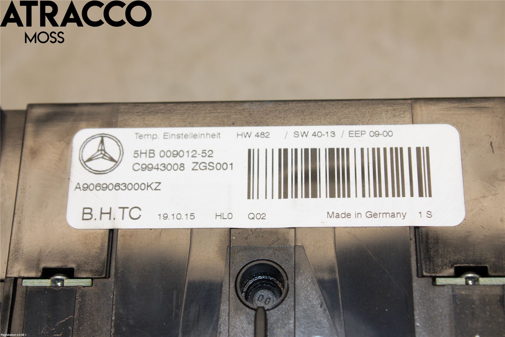 Mercedes-Benz MB SPRINTER (W906) 06-18 Ac Styrenhet Ac Manöveren