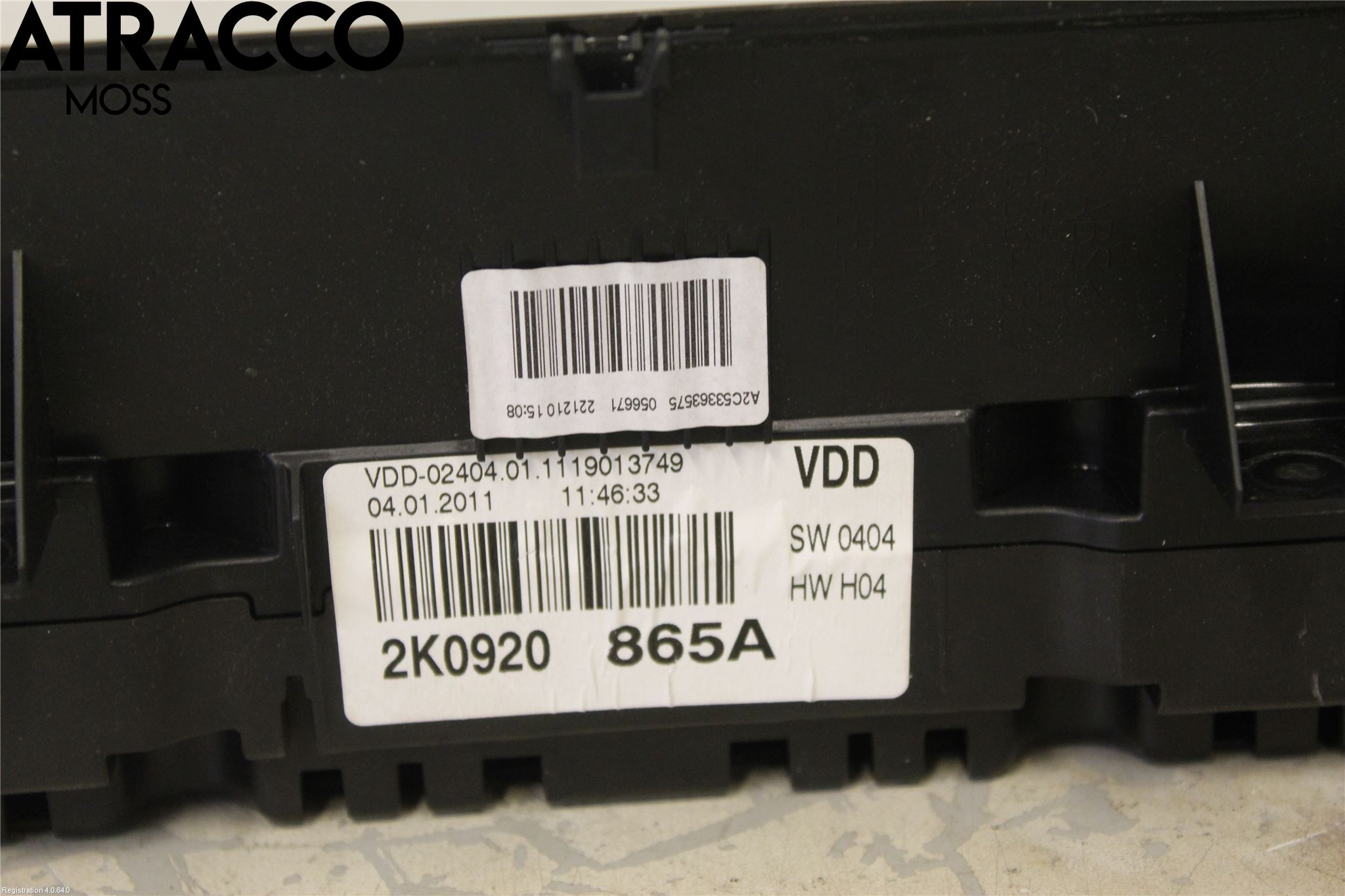 Volkswagen VW CADDY 11-15 Instrument Komb