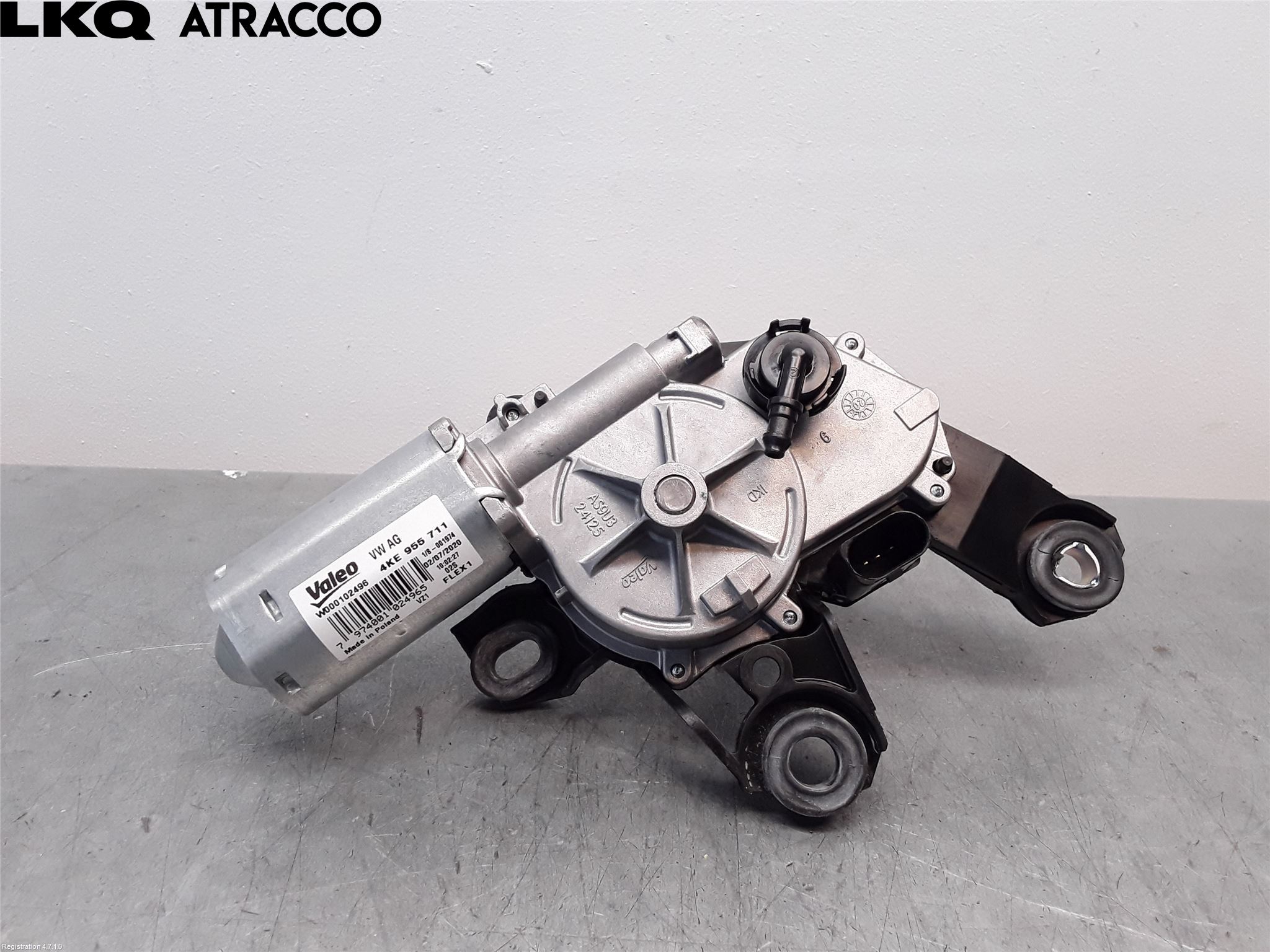 Audi E-TRON, S GE 19- Torkarmotor Baklucka