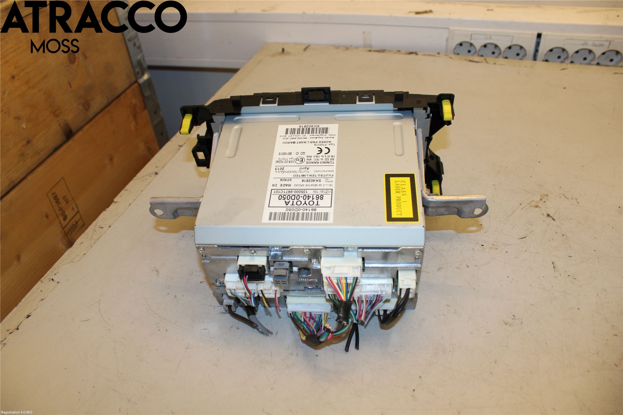 Toyota YARIS XP130 12-14 Radio