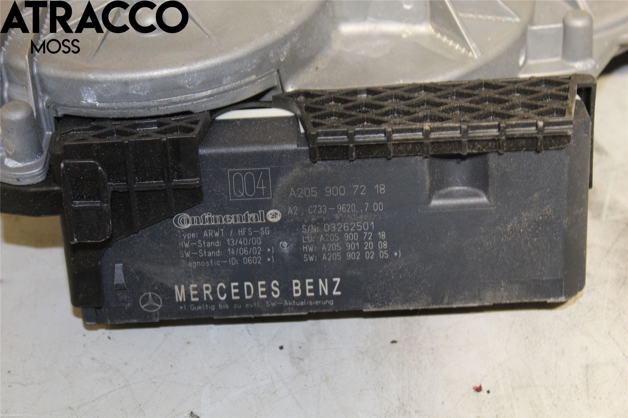 Mercedes-Benz MB C-KLASS (W205) 14-21 Bakluckeöppnare Automatisk