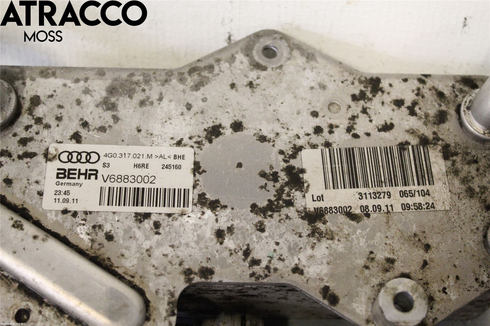 Audi A6/S6 4G 11-18 Oljekylare Automat