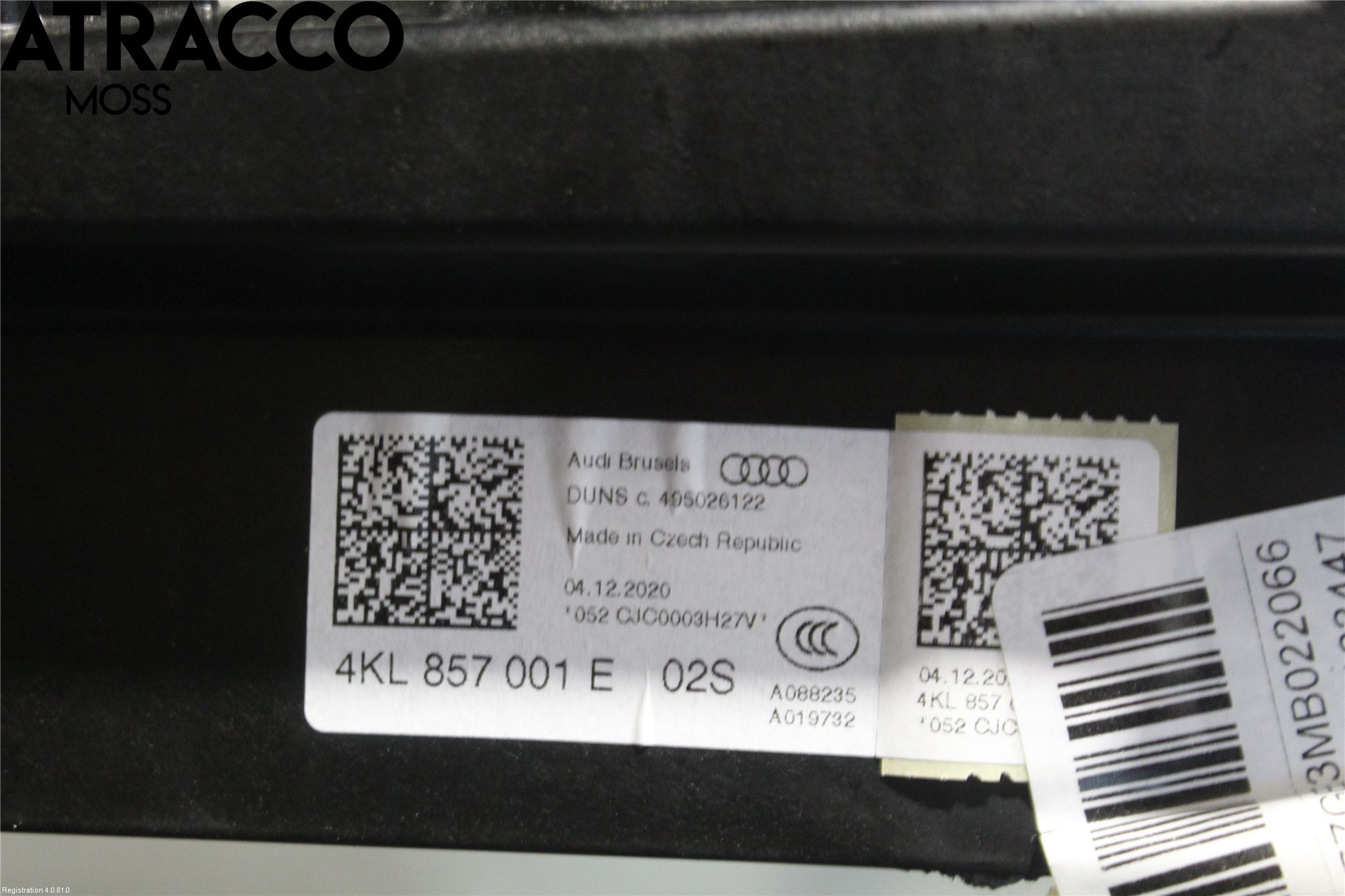 Audi E-TRON, S GE 19- Instrumentbräda