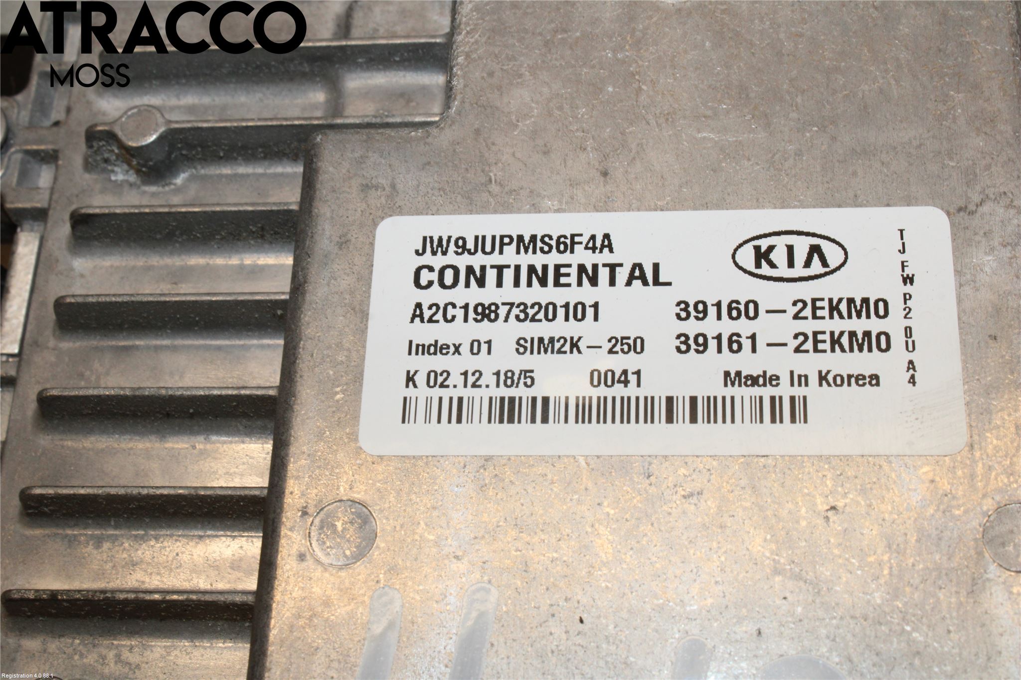 Kia OPTIMA 16-20 Styrenhet Insprut Bensin
