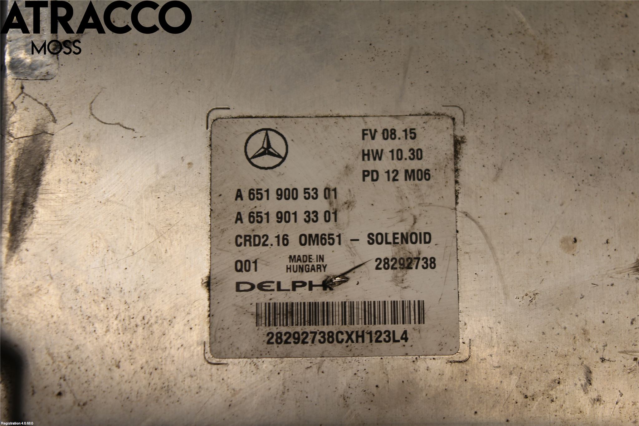 Mercedes-Benz MB E-KLASS (W212) 09-16 Styrenhet Insprut Bensin