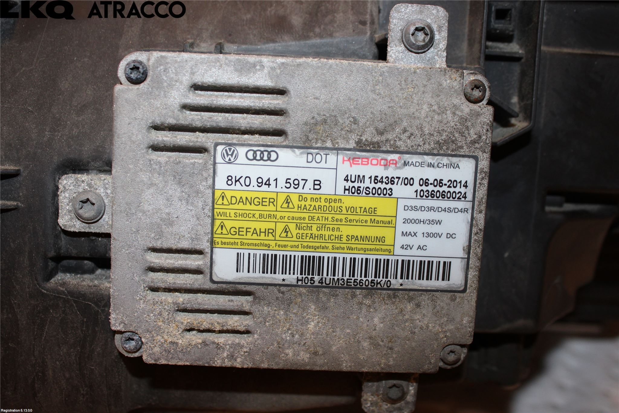 Skoda OCTAVIA (5E) 13-20 Strålkastare Höger