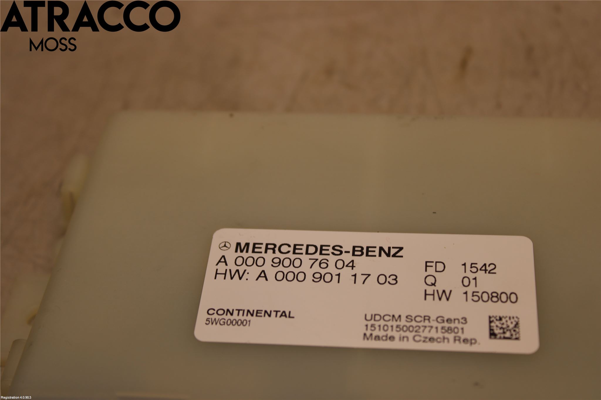 Mercedes-Benz MB E-KLASS (W213) 16-23 Styrenhet Avgasrening