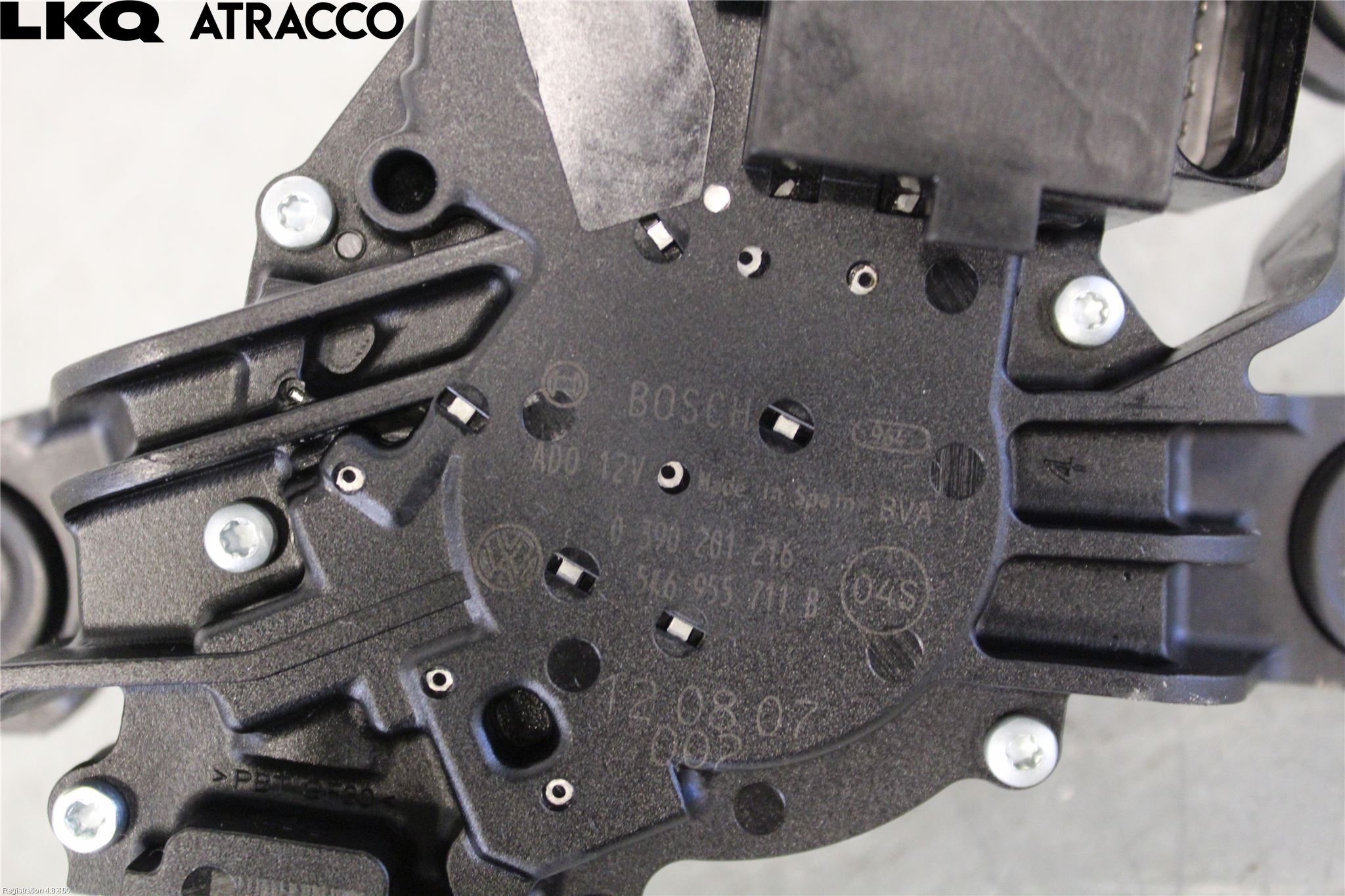 Volkswagen VW GOLF VI 09-13 Torkarmotor Baklucka