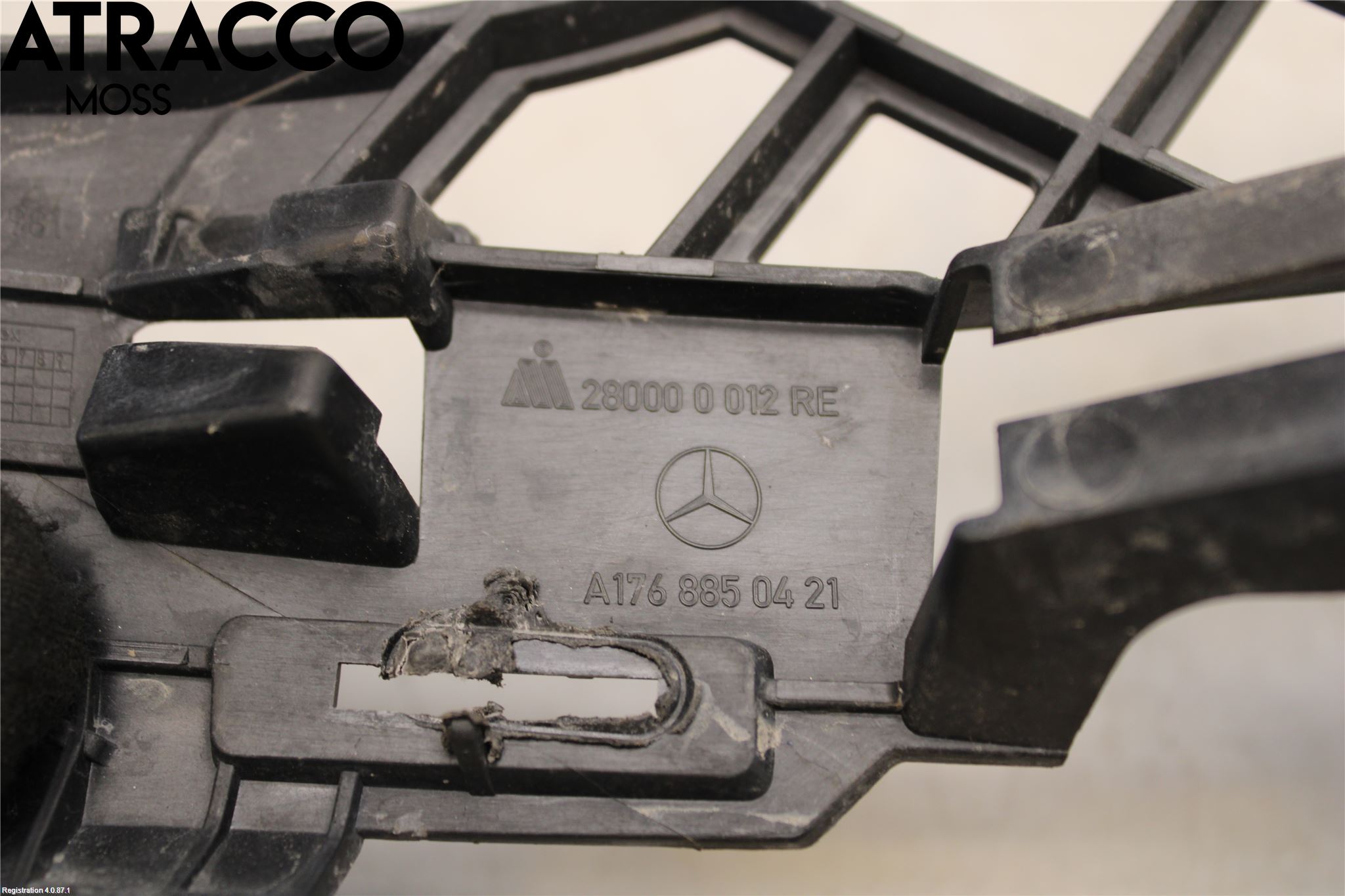 Mercedes-Benz MB A-KLASS (W176) 13-18 Stötfångarfäste Fram Hö