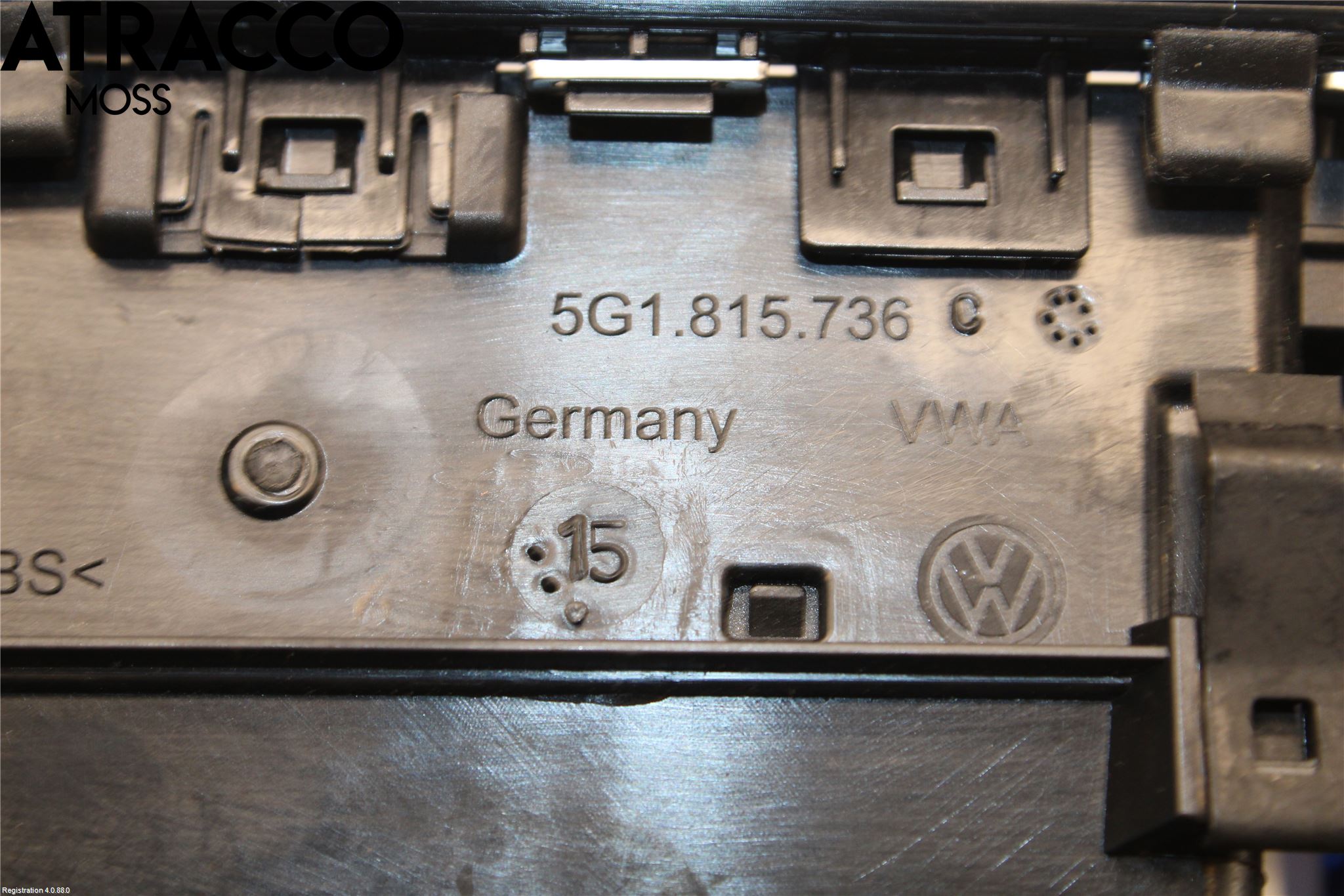 Volkswagen VW GOLF PLUS/CROSS GOLF 04-14 Defrosterkanal-Munstycke