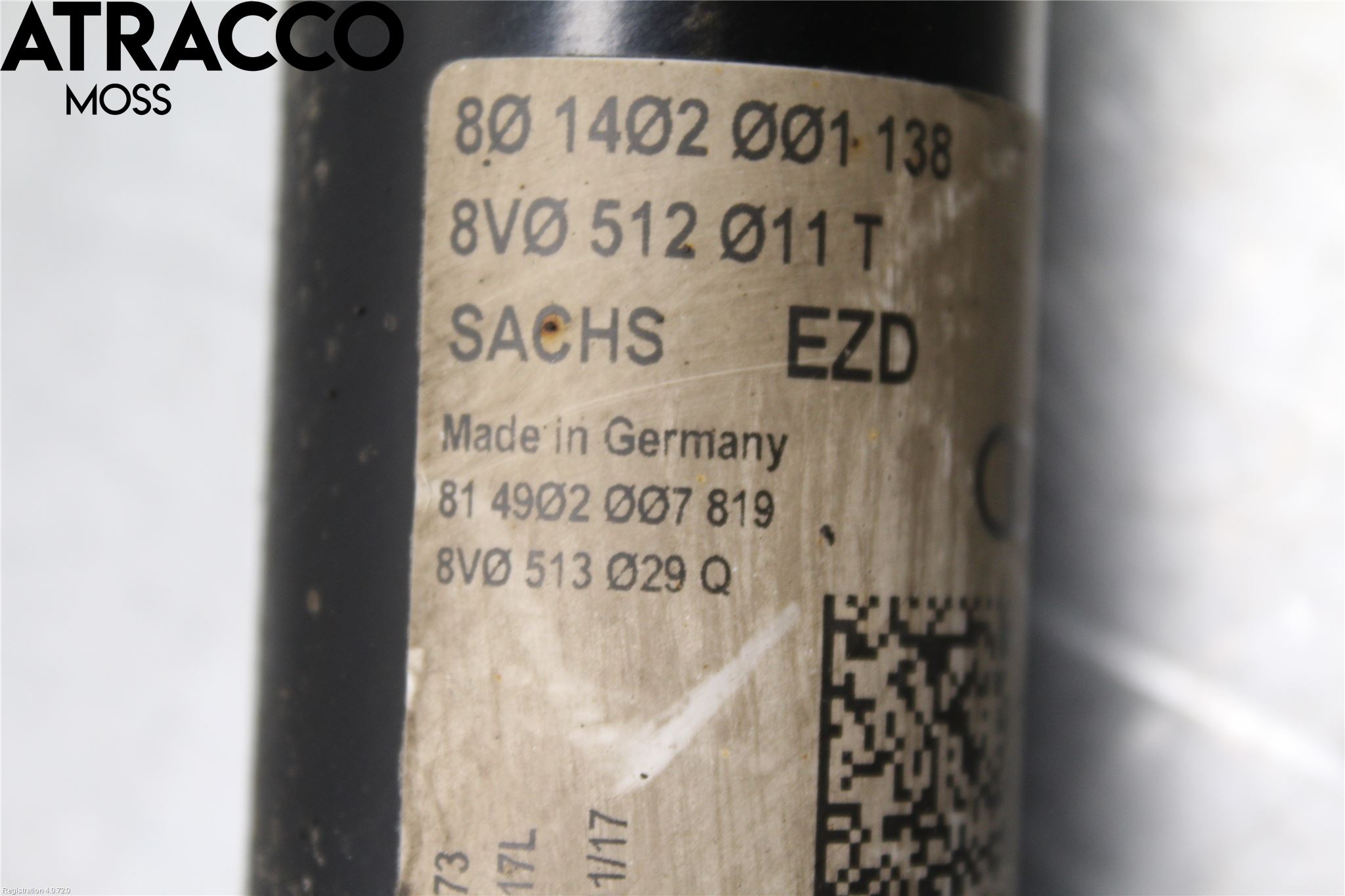 Audi A3/S3 8V 13-20 Stötdämpare Bak