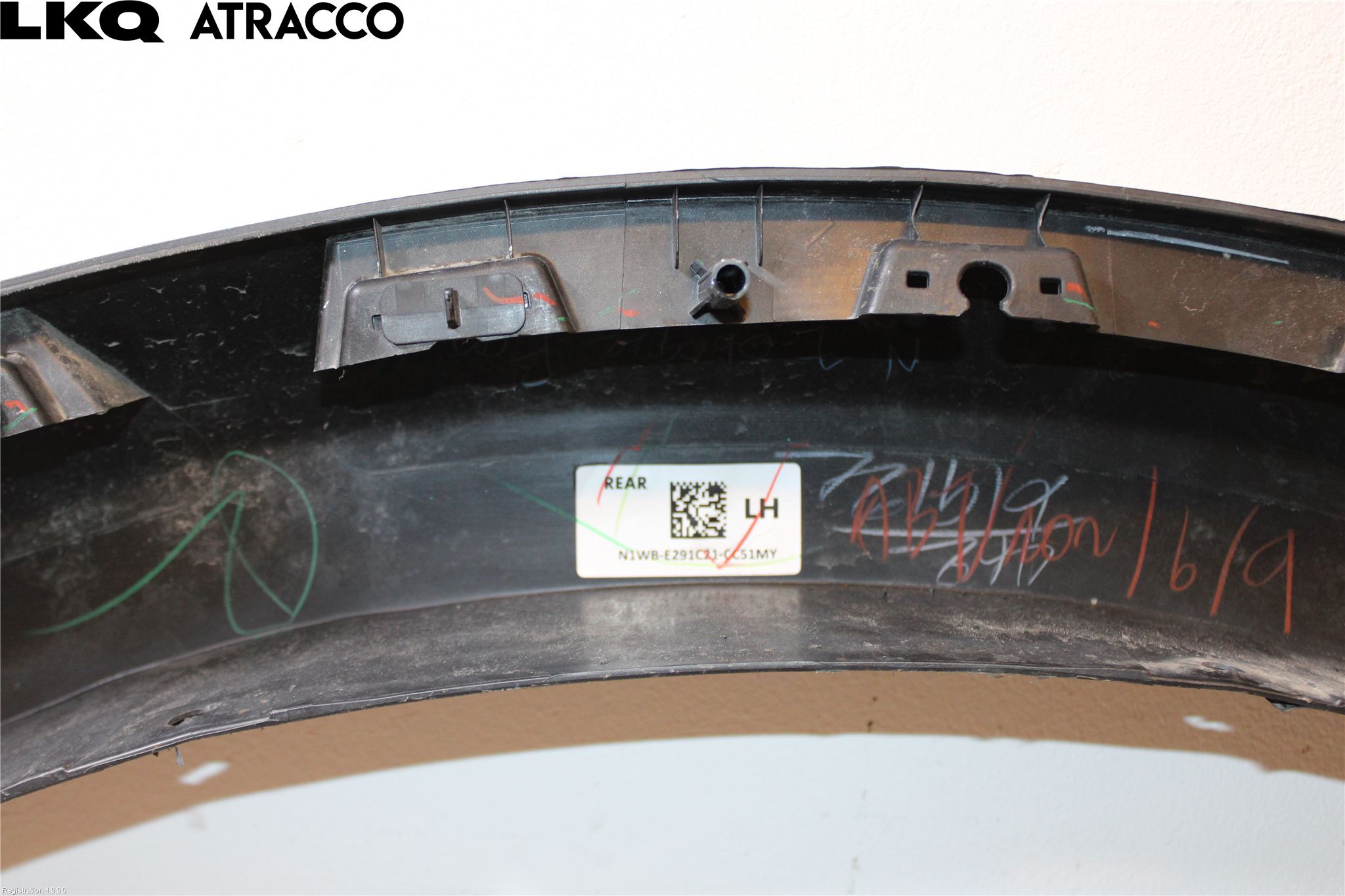 Ford RANGER EU 12-23 Skärmbreddare