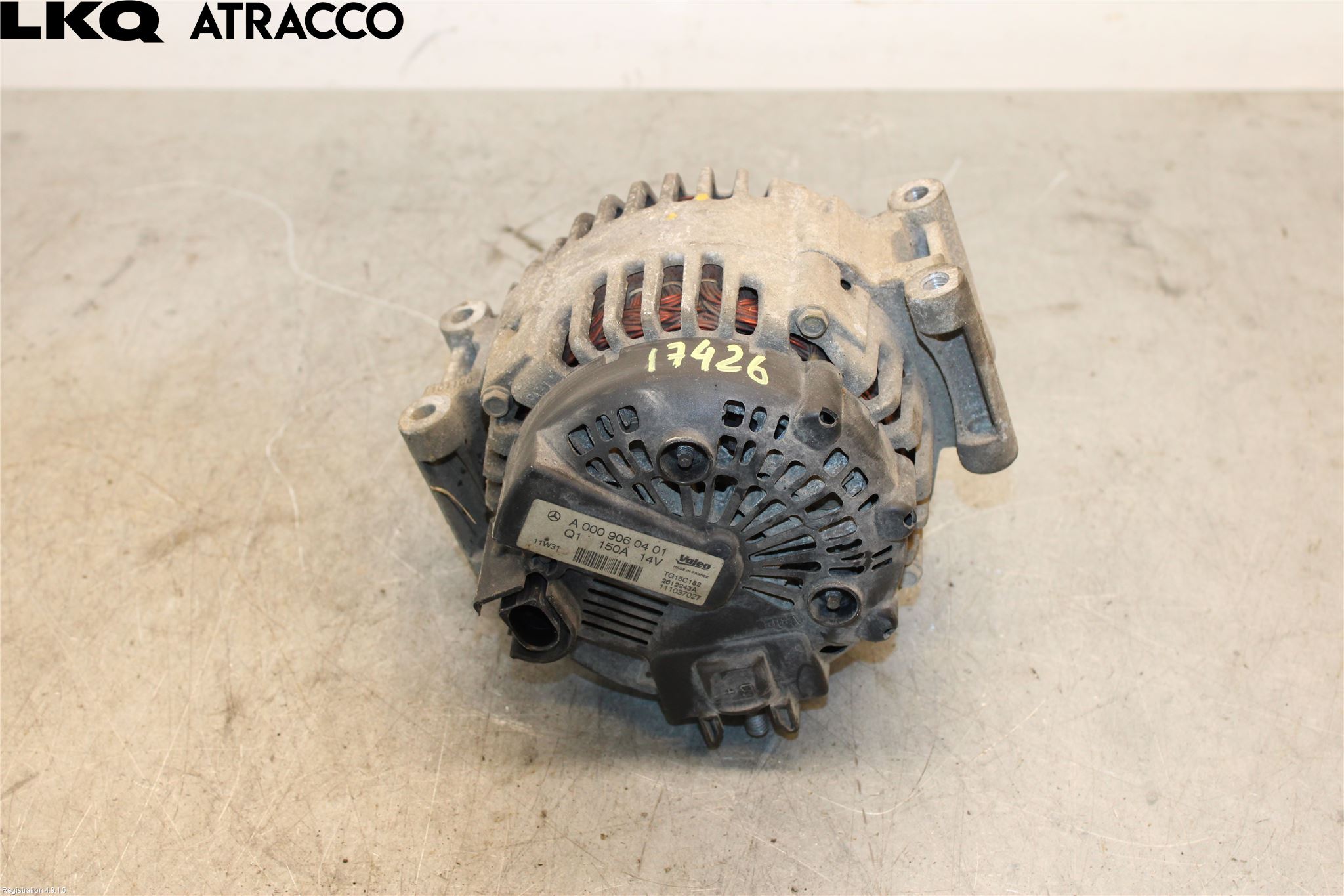Mercedes-Benz MB C-KLASS (W204) 07-15 Generator