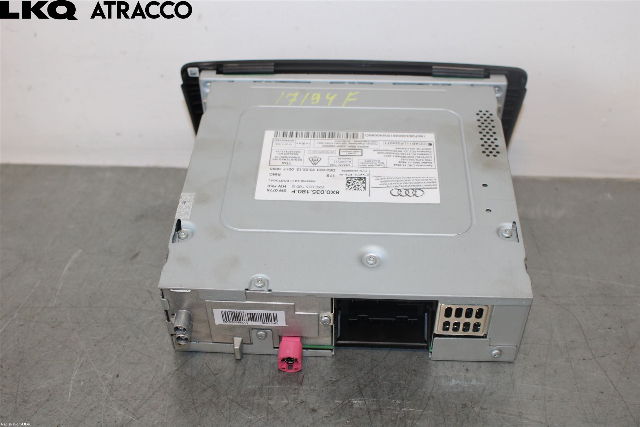 Audi A1/S1 11-18 Radio