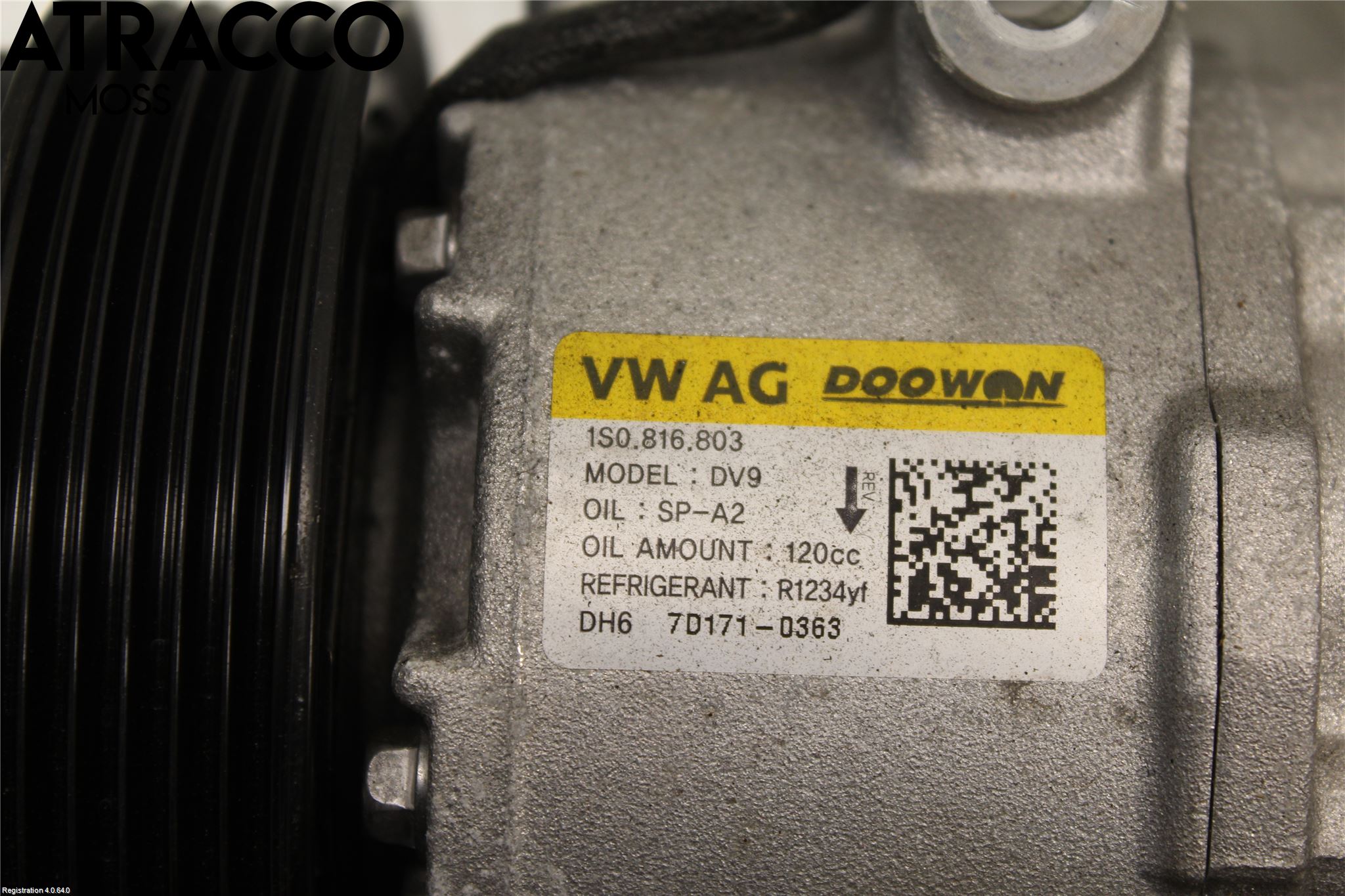 Volkswagen VW UP! / E-UP! Ac Kompressor