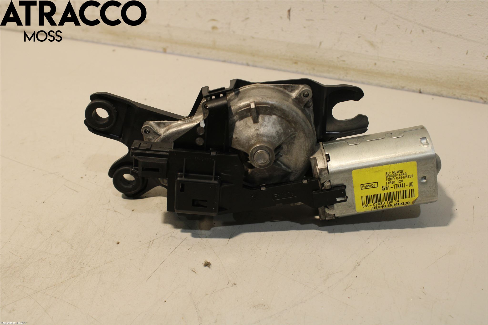 Ford B-MAX 12-17 Torkarmotor Baklucka