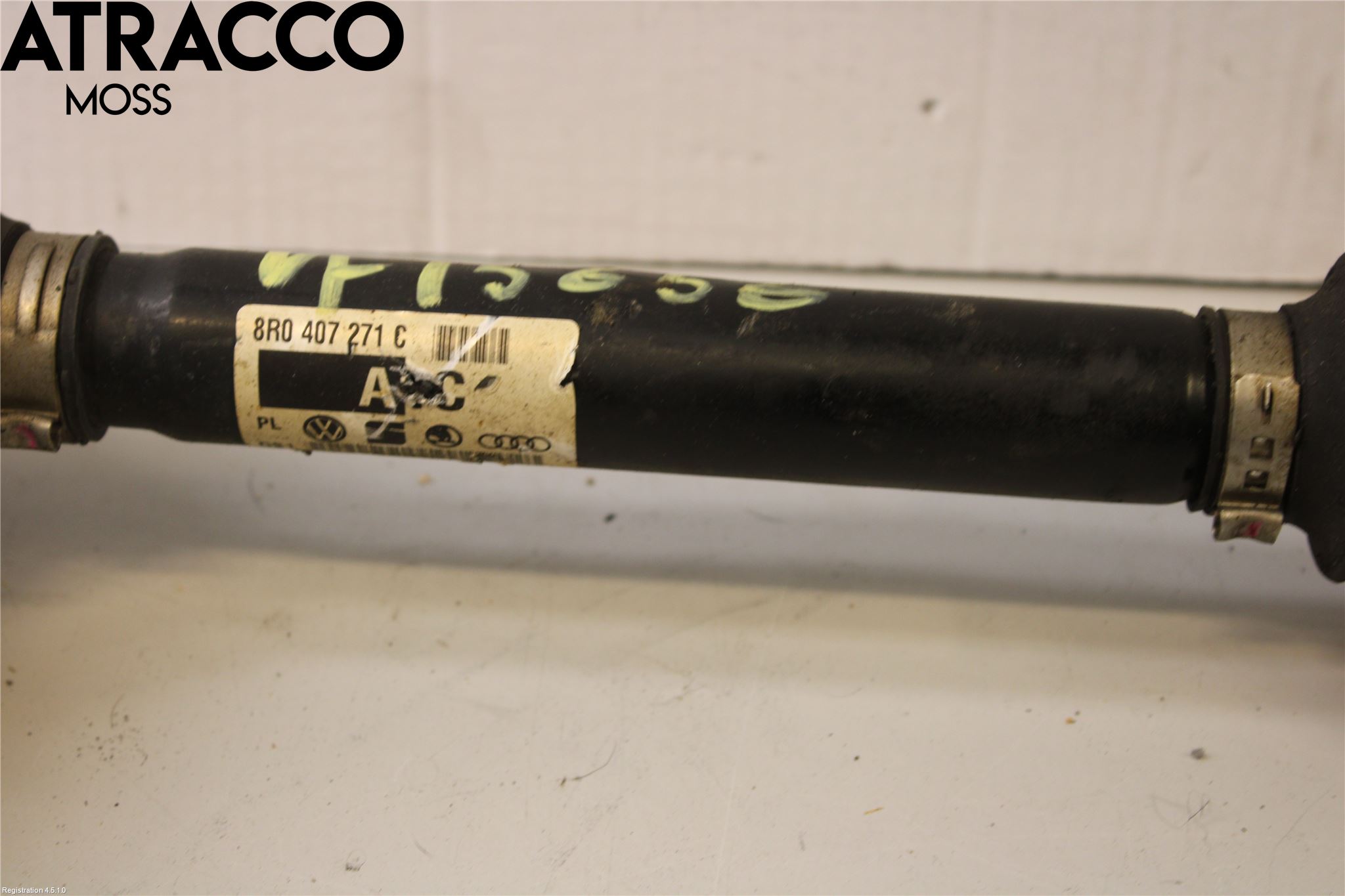 Audi Q5 09-16 Drivaxel Fram Vänster