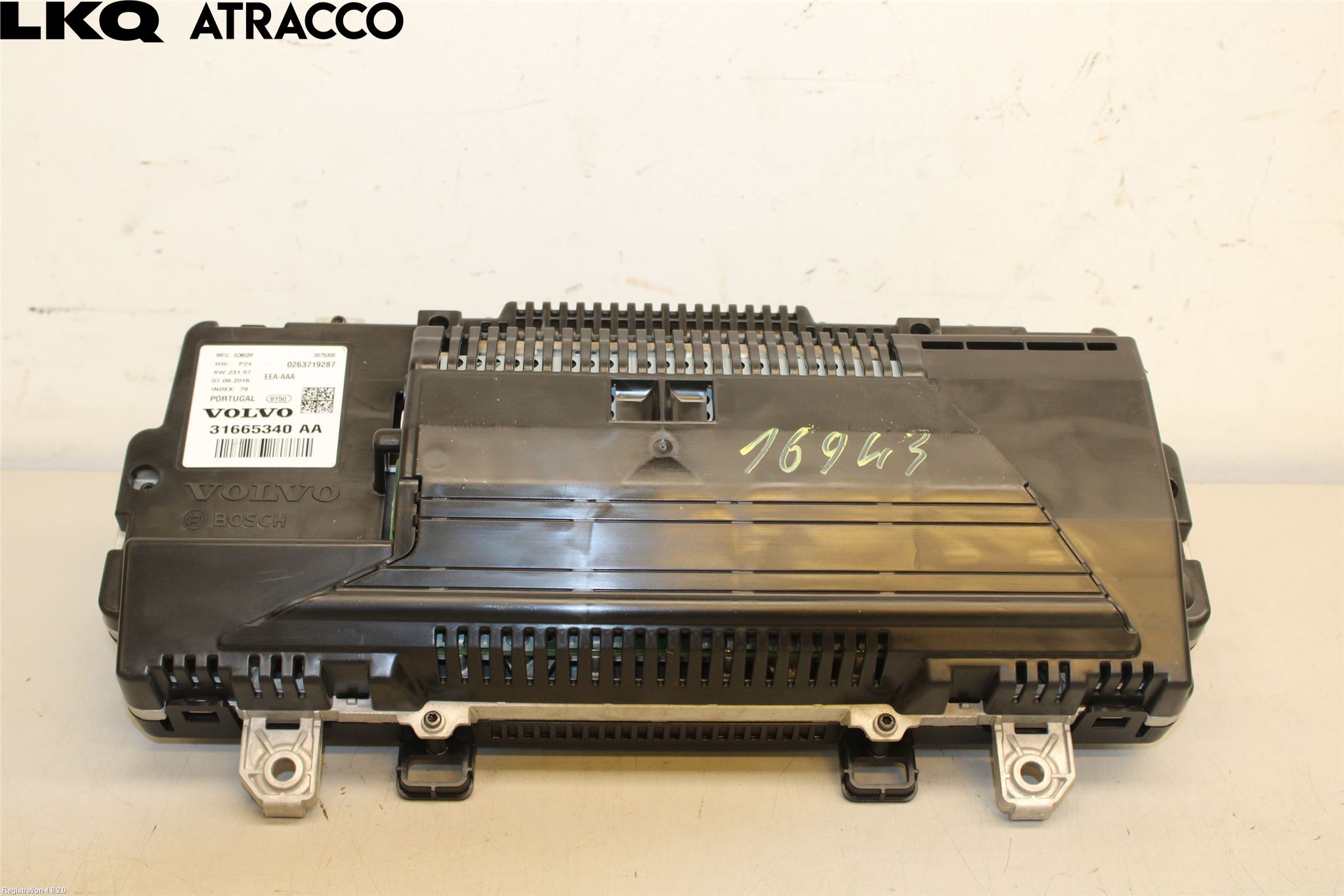 Volvo S90 17->> Instrument Komb