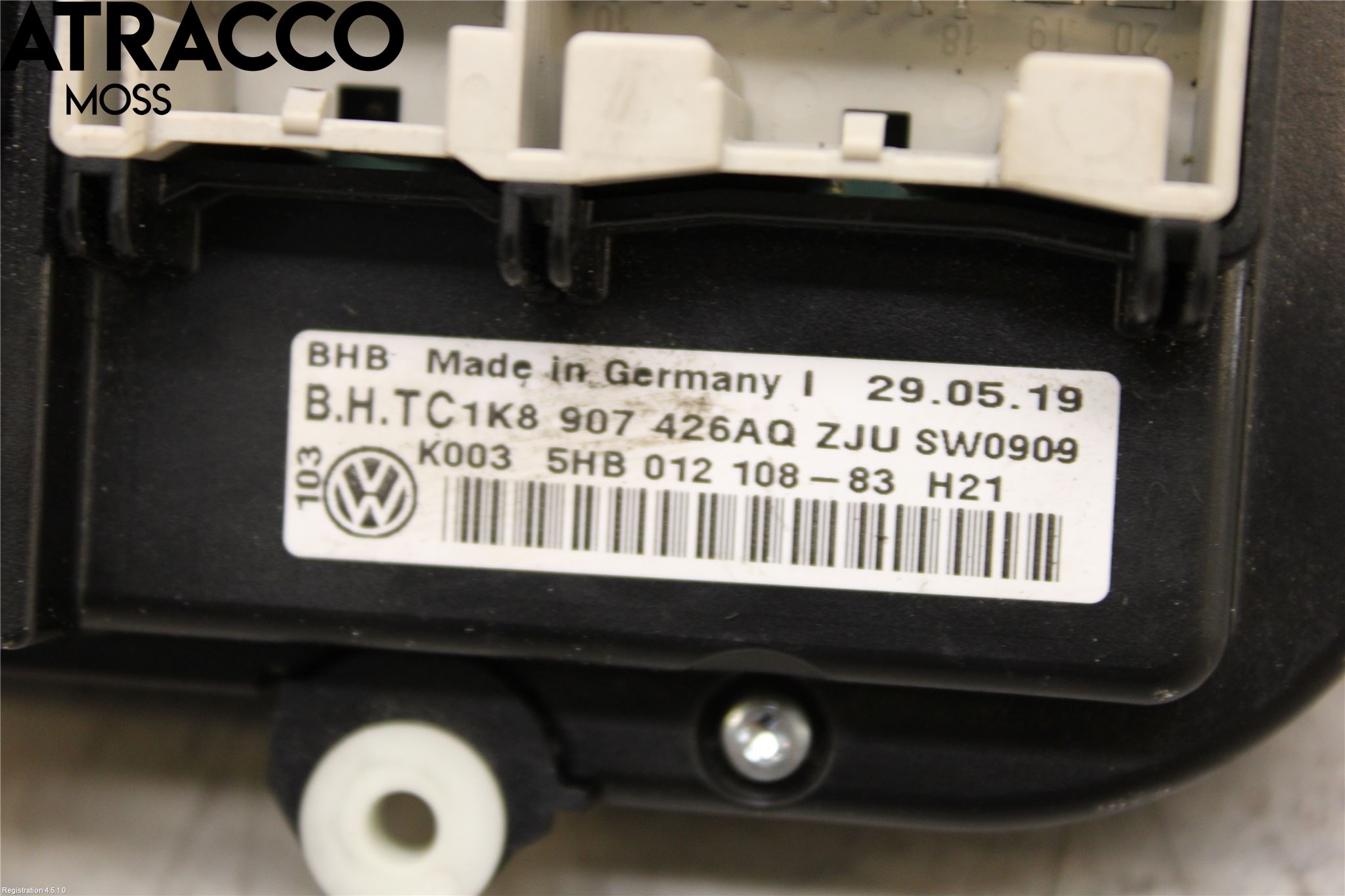 Volkswagen VW CADDY 16-20 Ac Styrenhet Ac Manöveren