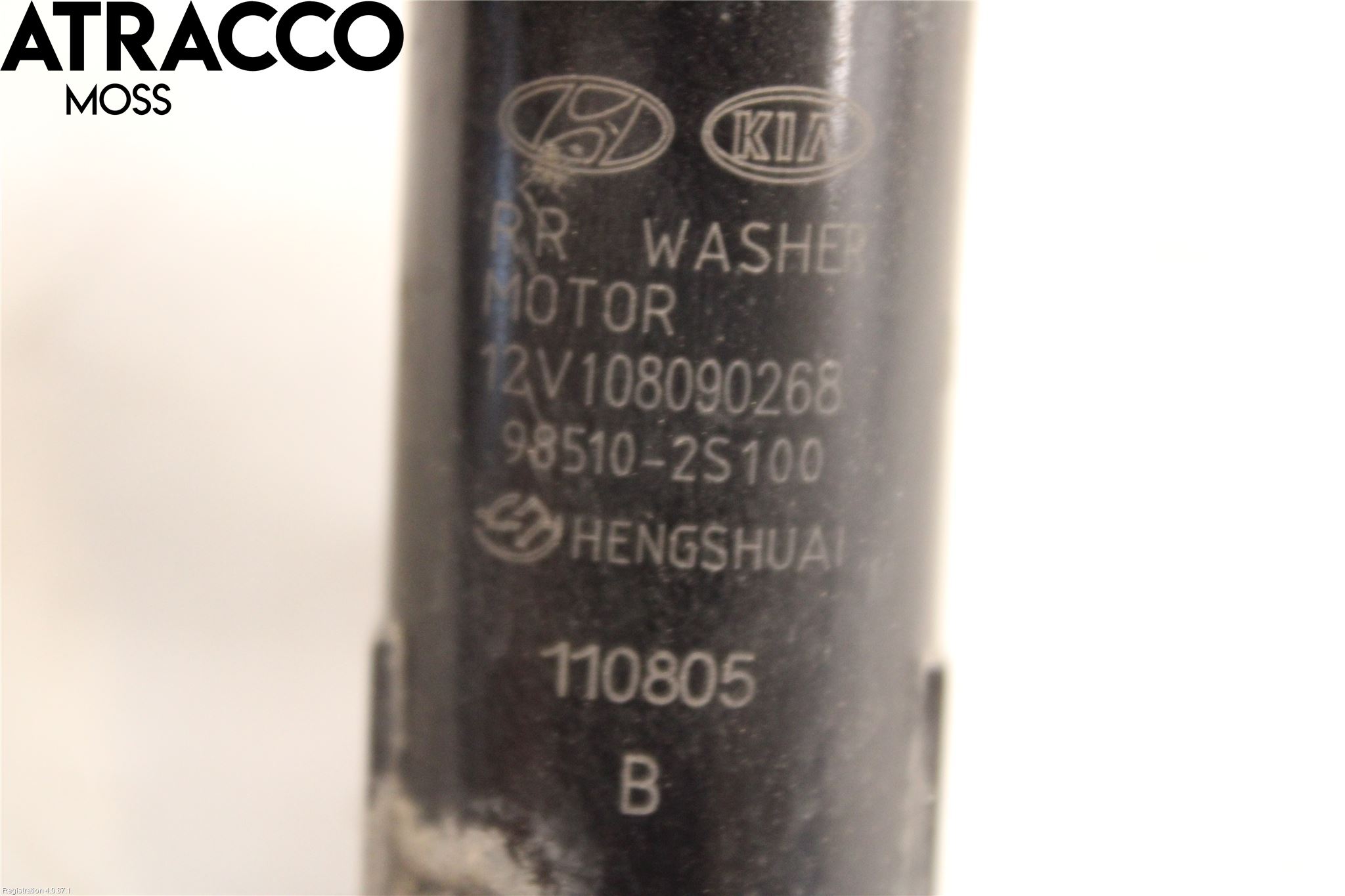 Kia SPORTAGE (SL) 11-15 Spolarpump Baklucka