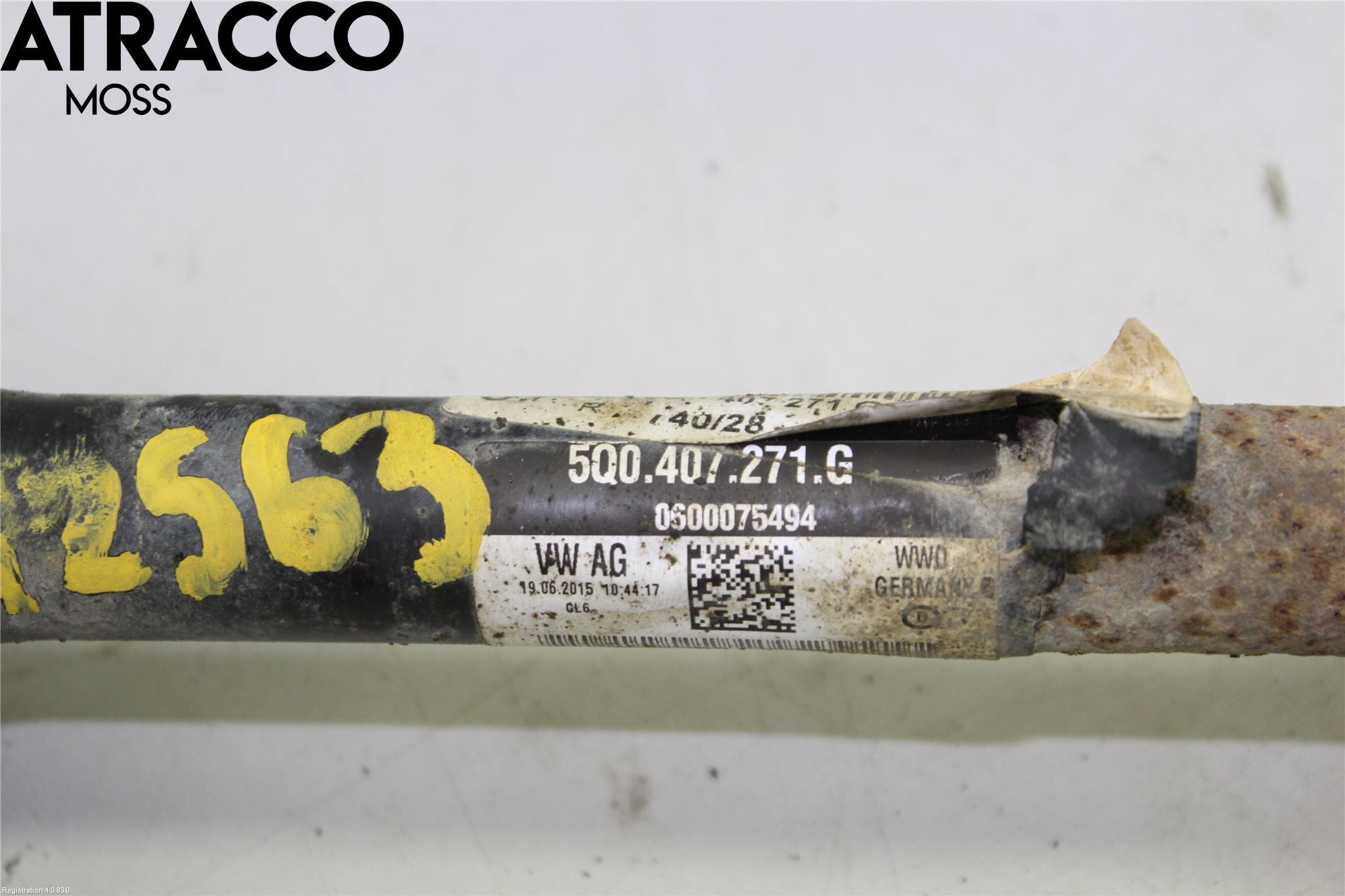 Volkswagen VW GOLF / E-GOLF VII 13-20 Drivaxel Fram Vänster