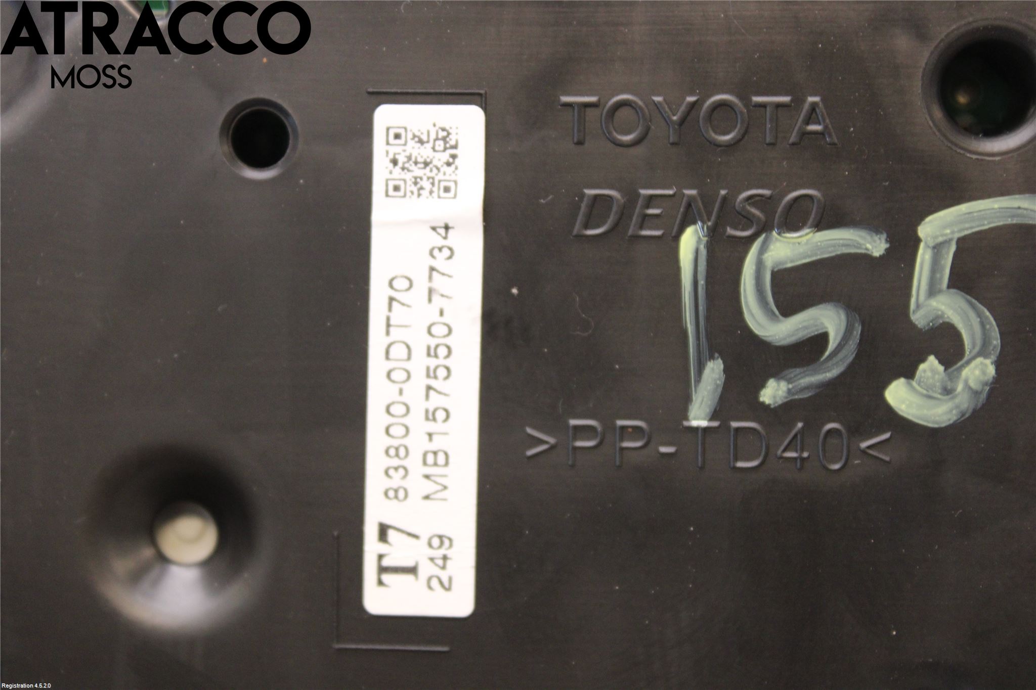 Toyota YARIS XP130 12-14 Instrument Komb