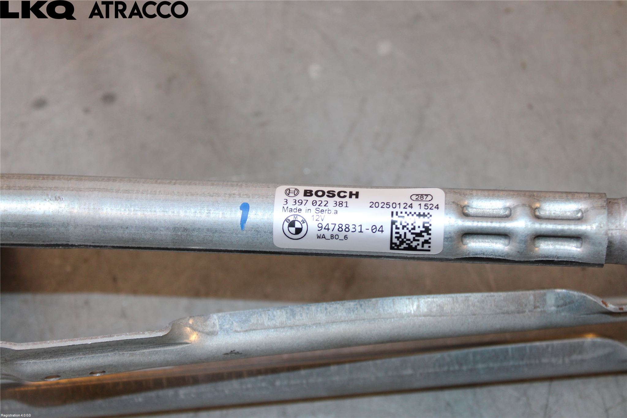 BMW X1/iX1 U11 23- Torkarmotor Vindruta