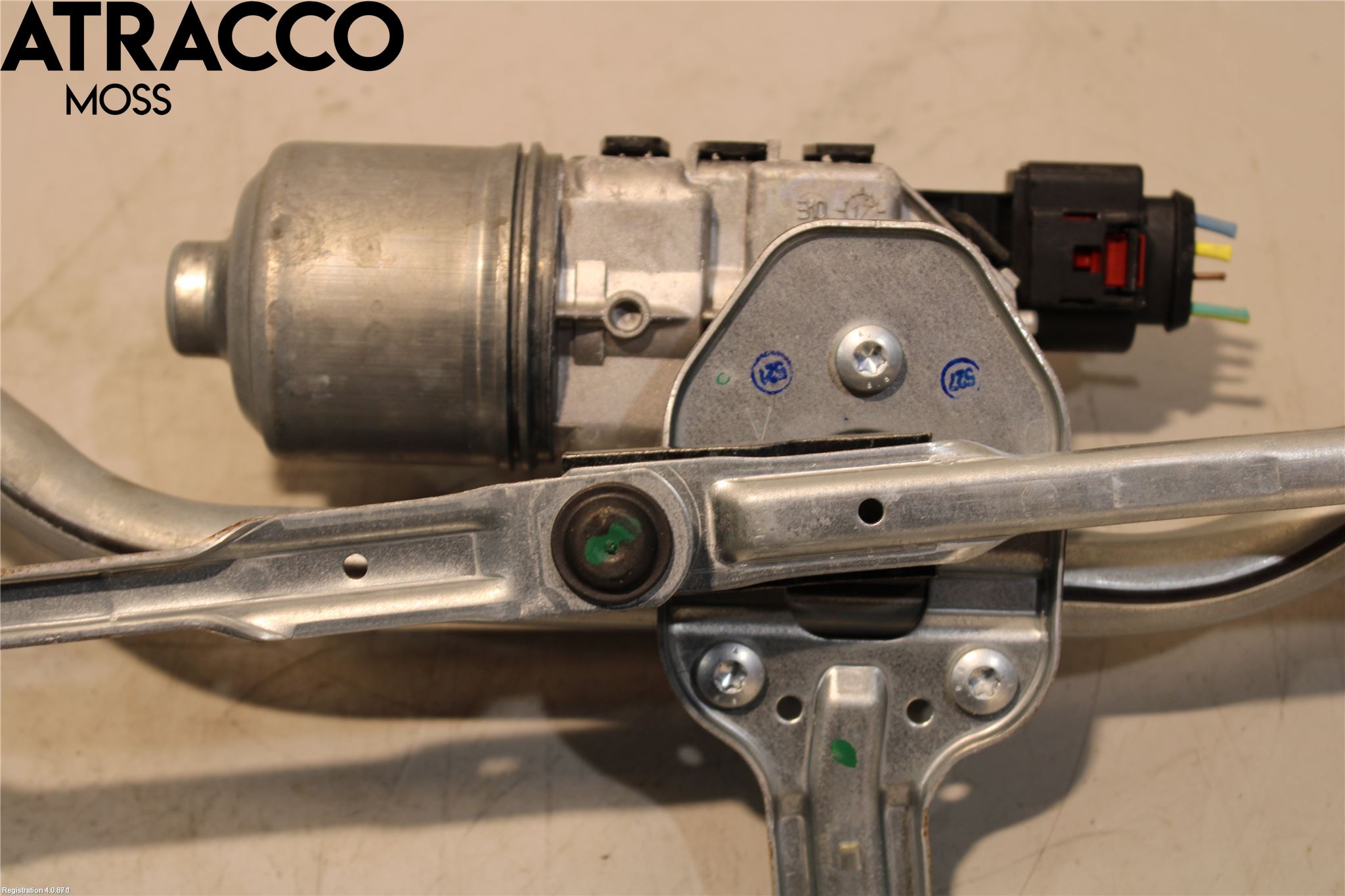 Peugeot 2008 13-20 Torkarmotor Vindruta