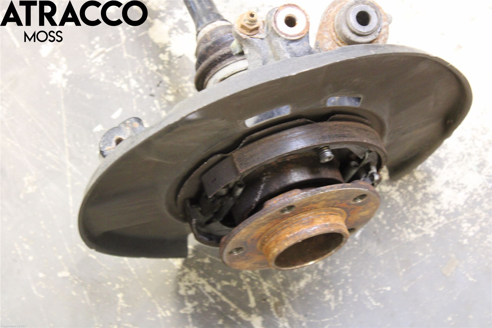 BMW 4 F32/F33/F82/F83 13-20 Drivaxel Bak Vänster