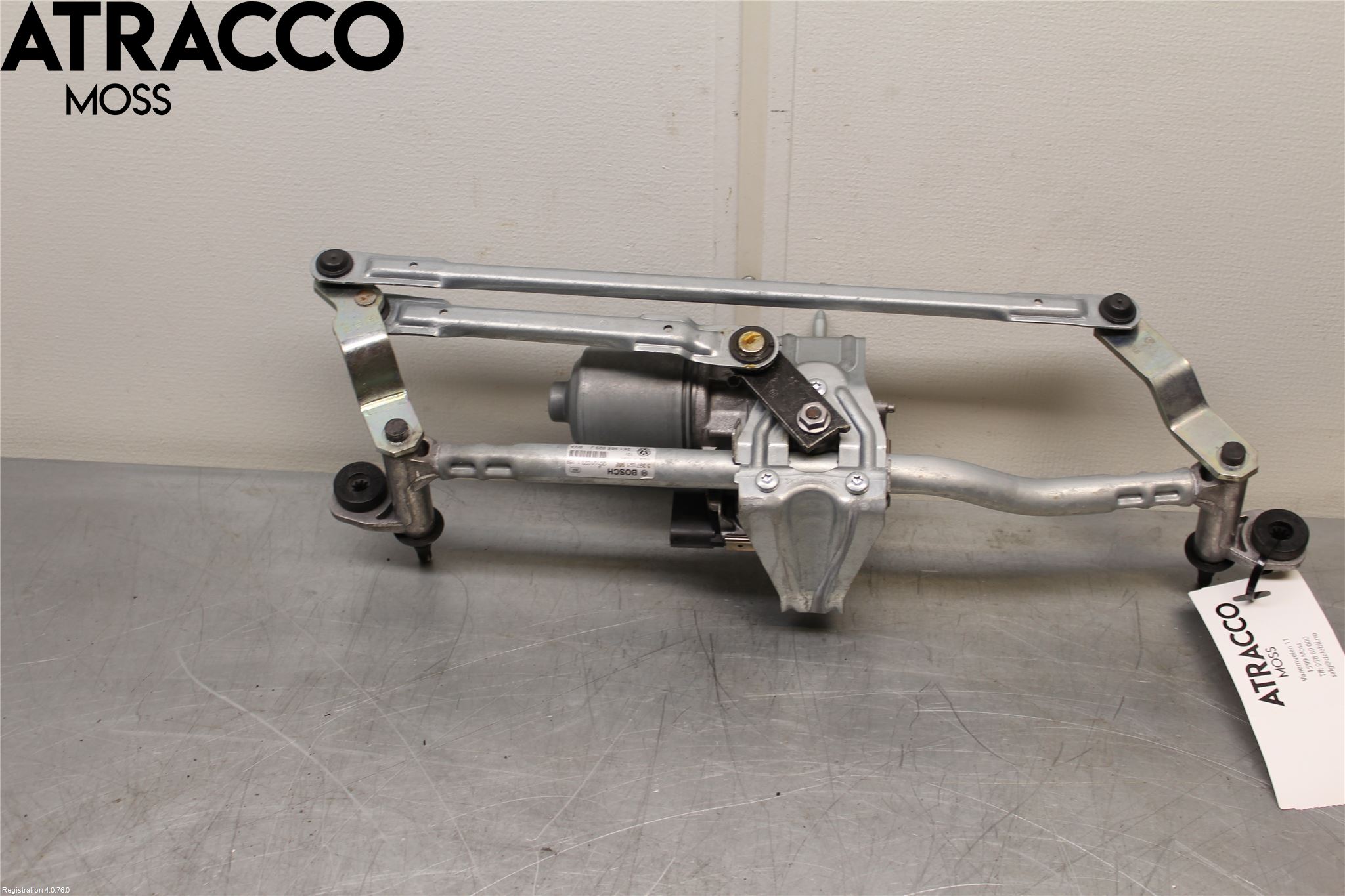 Volkswagen VW CADDY 16-20 Torkarmotor Vindruta