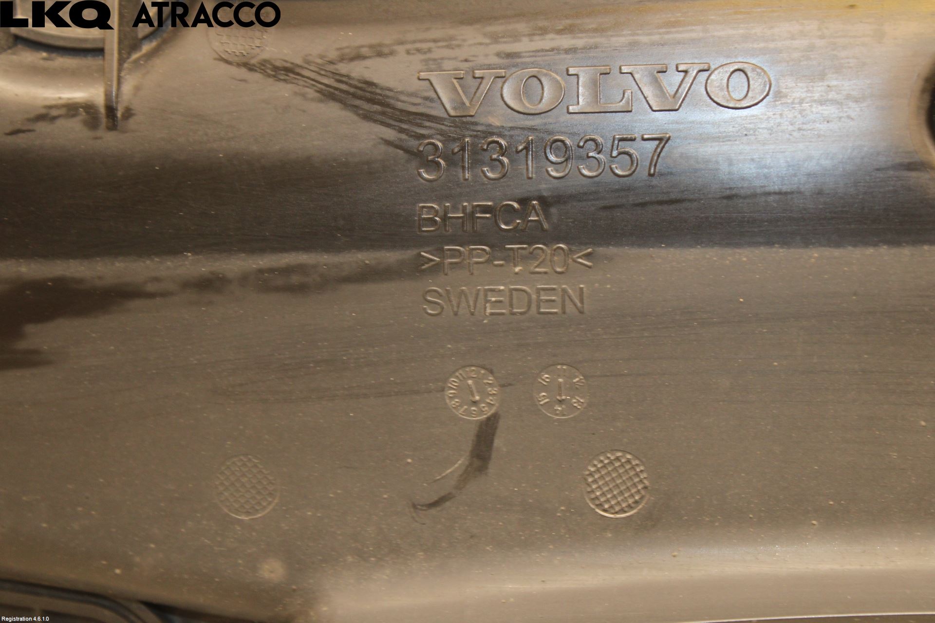 Volvo V40 12-19 Deflektor Plåt-Plast Kylning