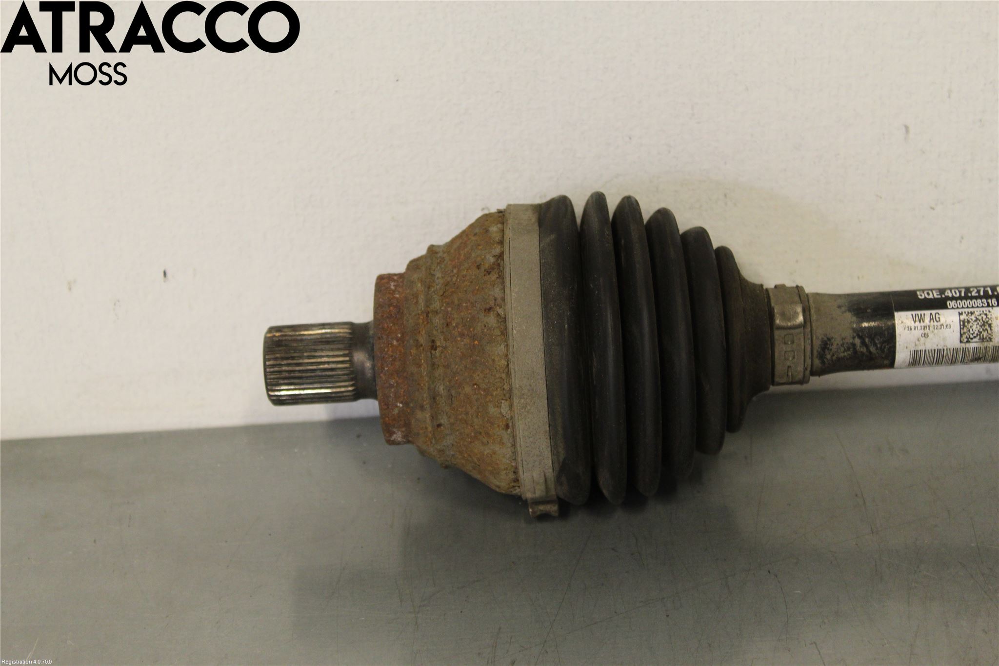 Volkswagen VW GOLF / E-GOLF VII 13-20 Drivaxel Fram Vänster