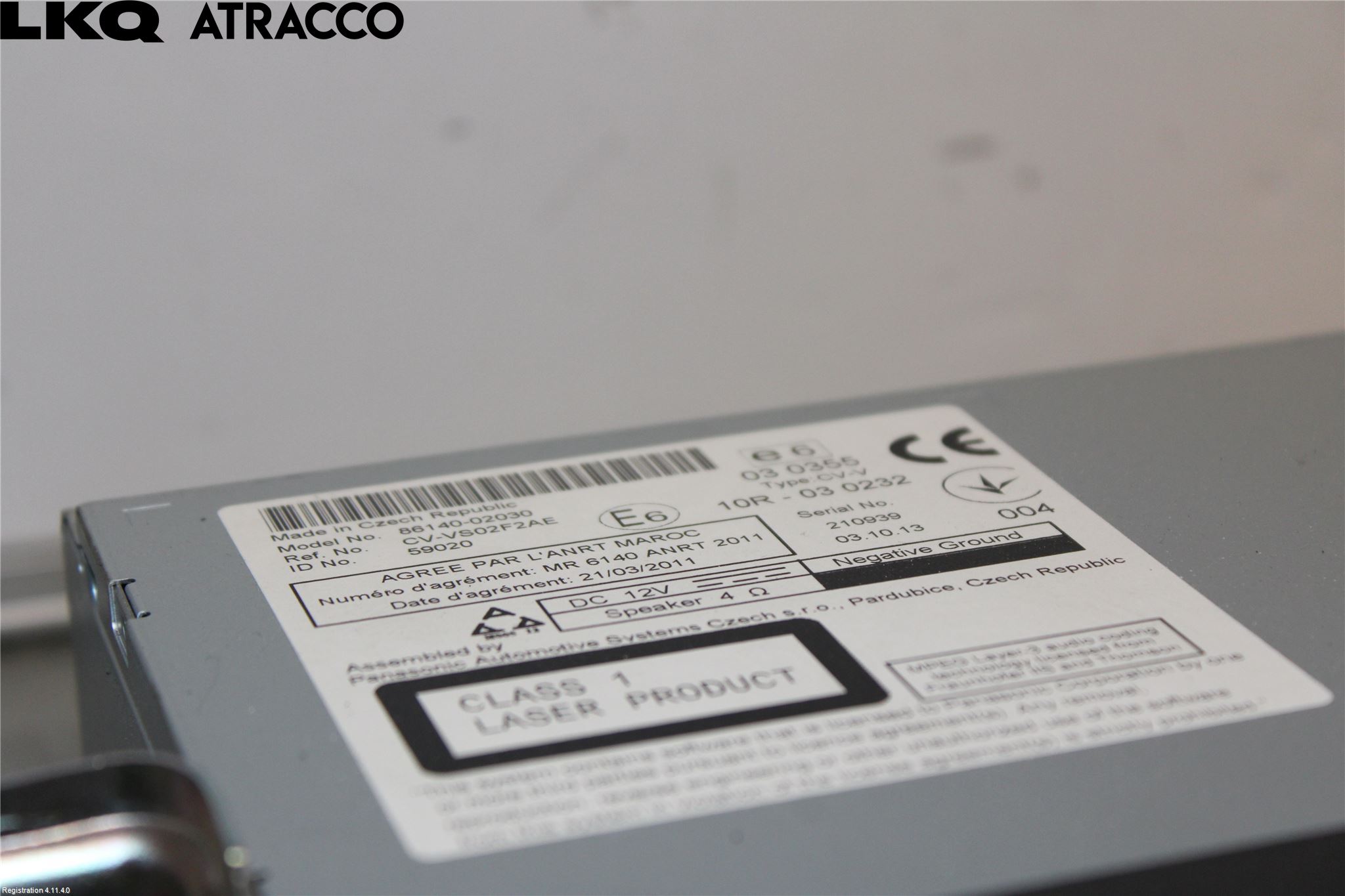 Toyota AURIS 13-19 Cd Radio - Multimediapanel