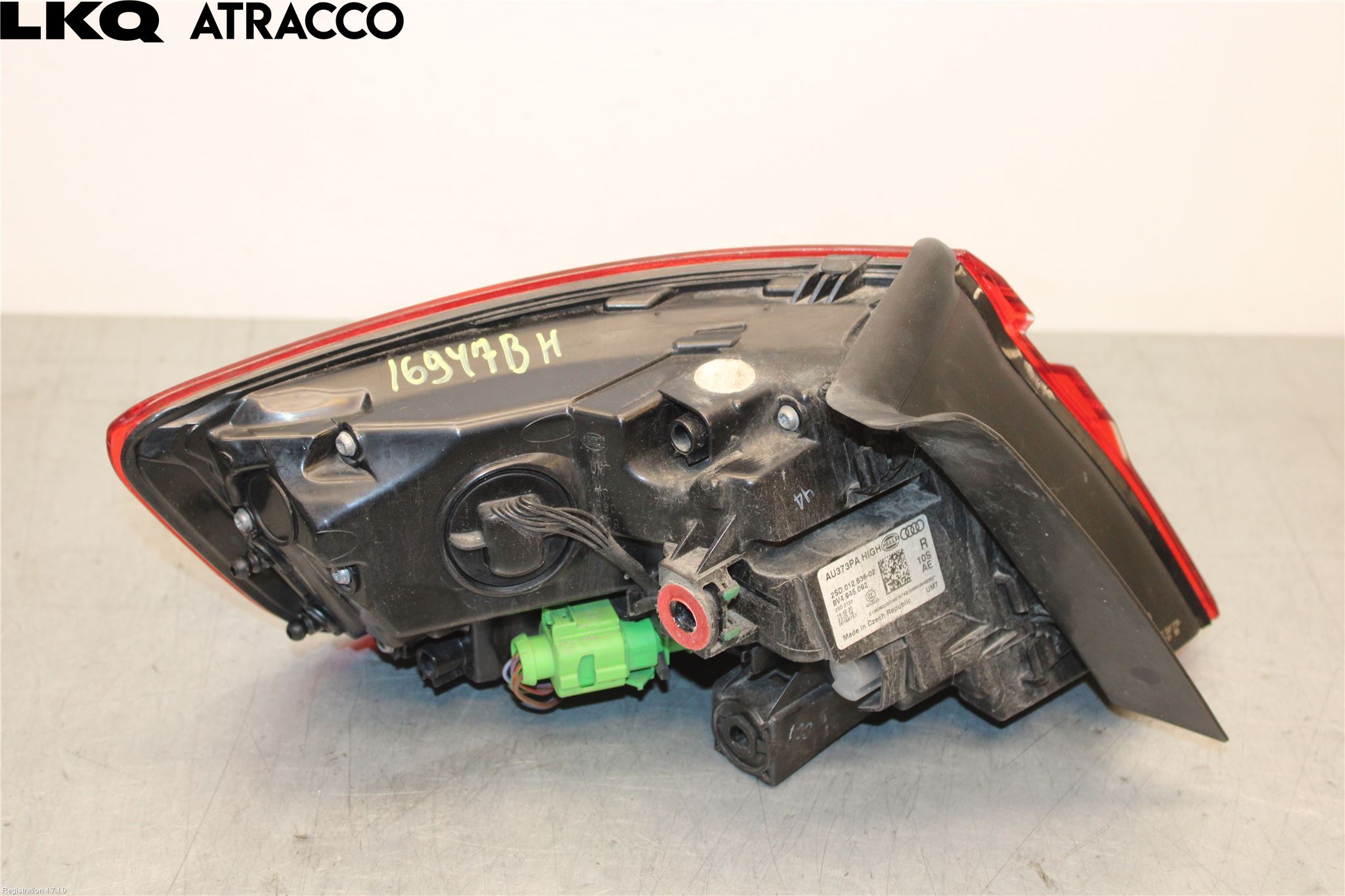 Audi A3/S3 8V 13-20 Bakljus Höger