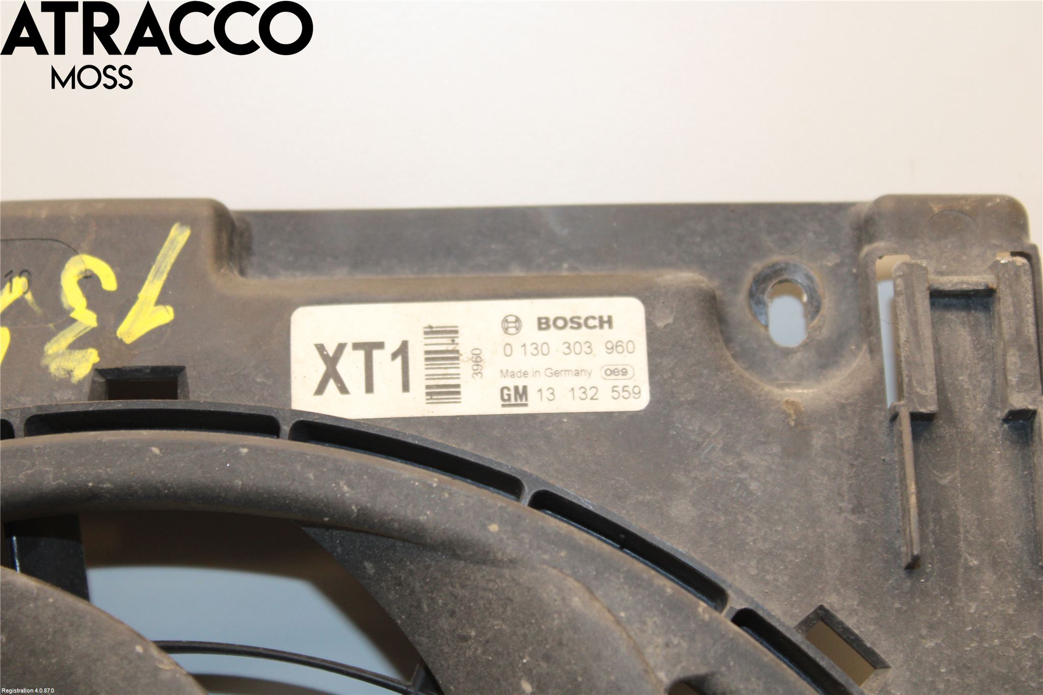 Opel COMBO 02-12 Kylfläkt El