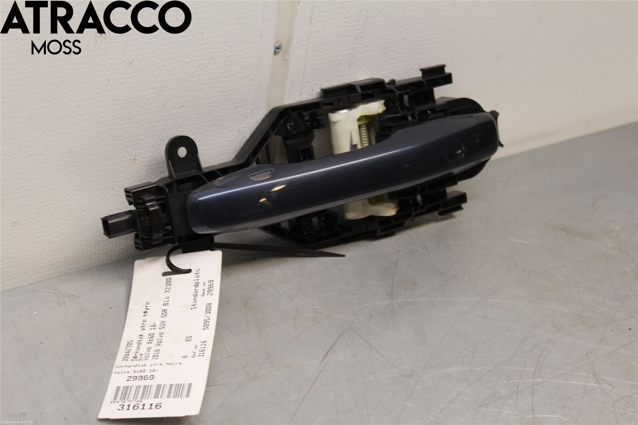 Volvo XC60 18- Dörrhandtag Yttre Hö