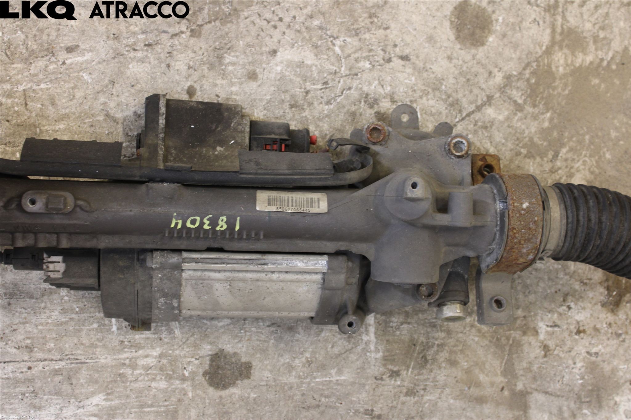 Volkswagen VW GOLF V 04-09 Styrväxel Servo -Snäcka