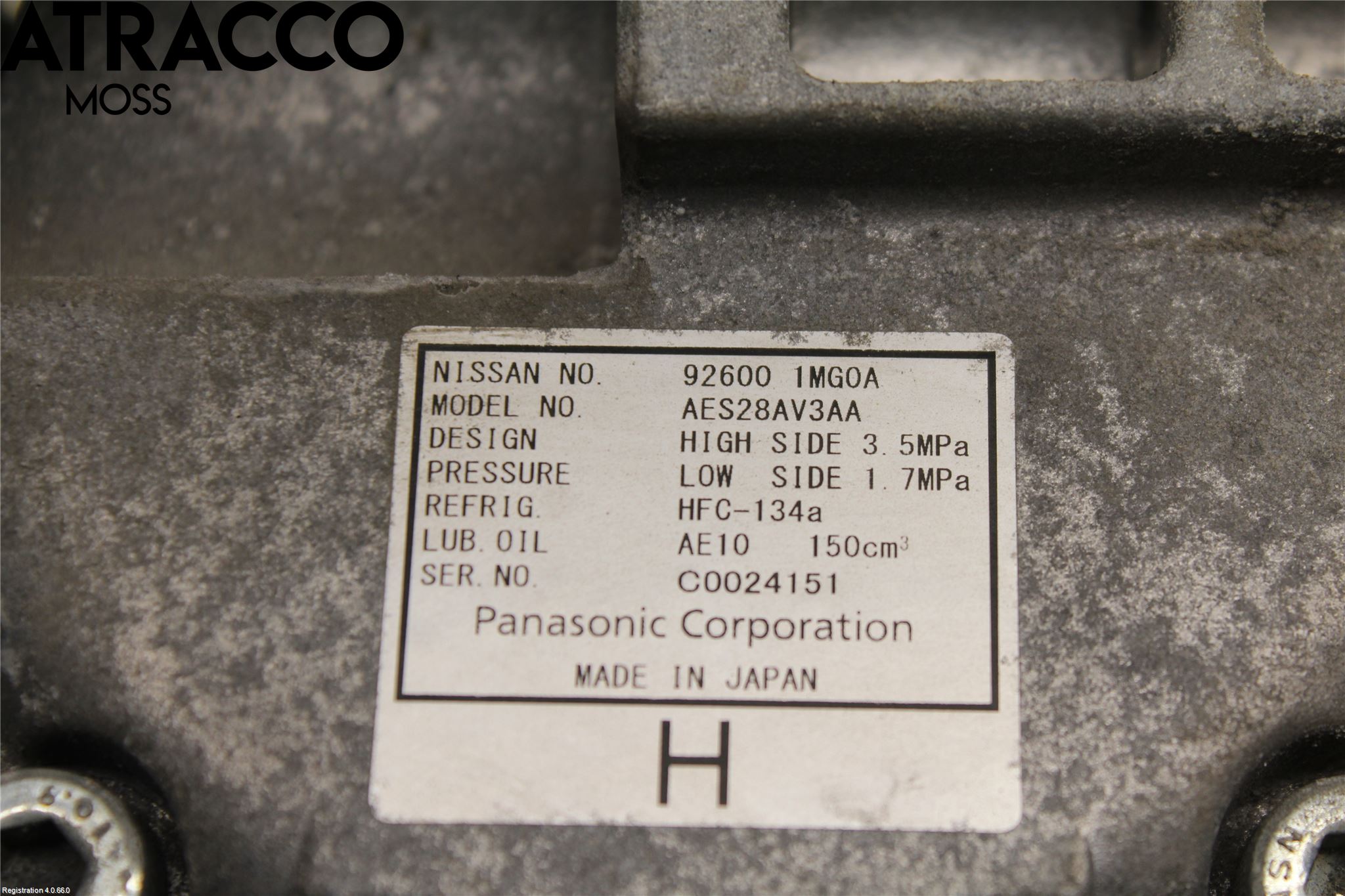 Nissan LEAF 11-17 Ac Kompressor