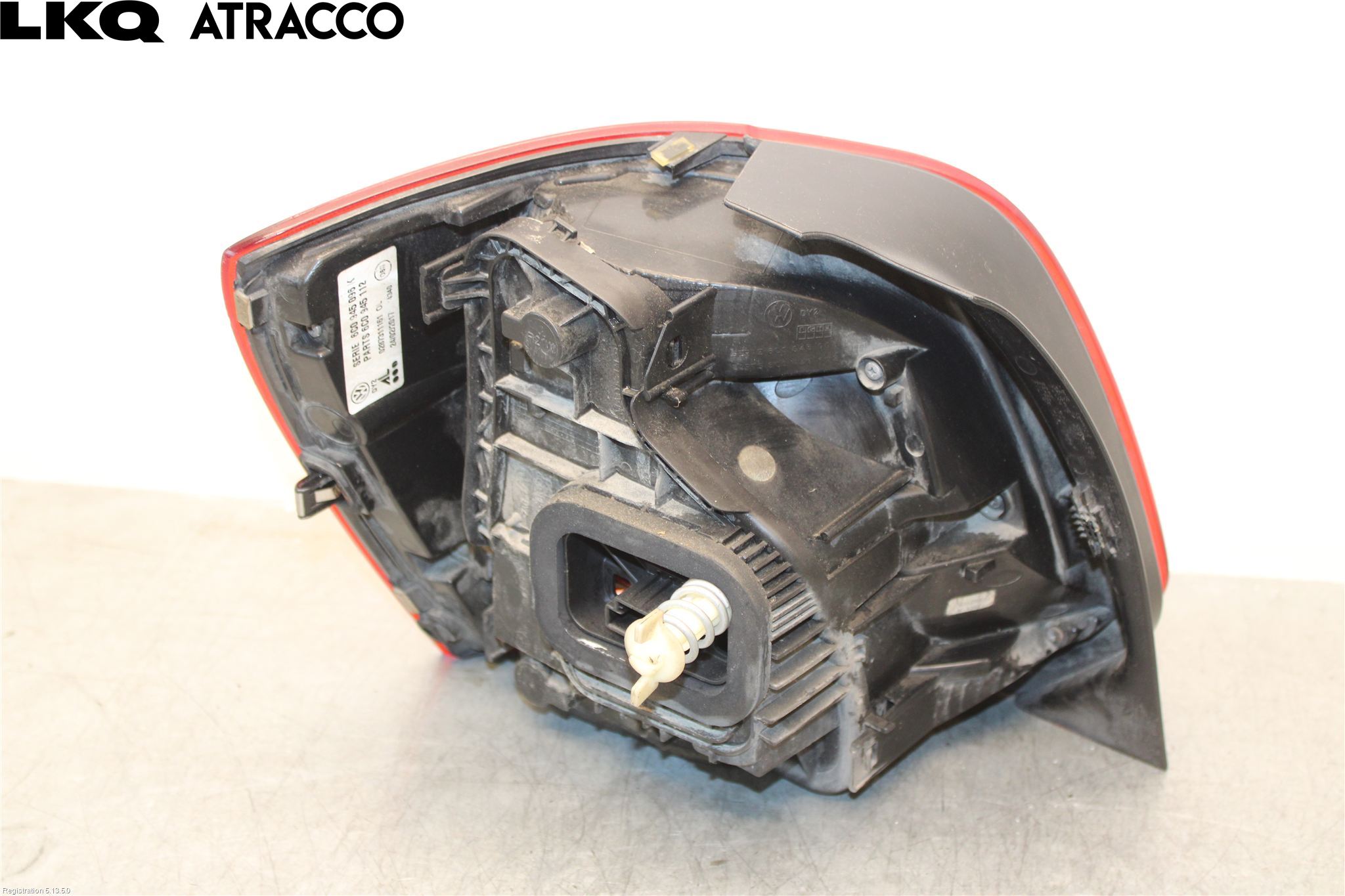 Volkswagen VW POLO 10-17 Bakljus Höger