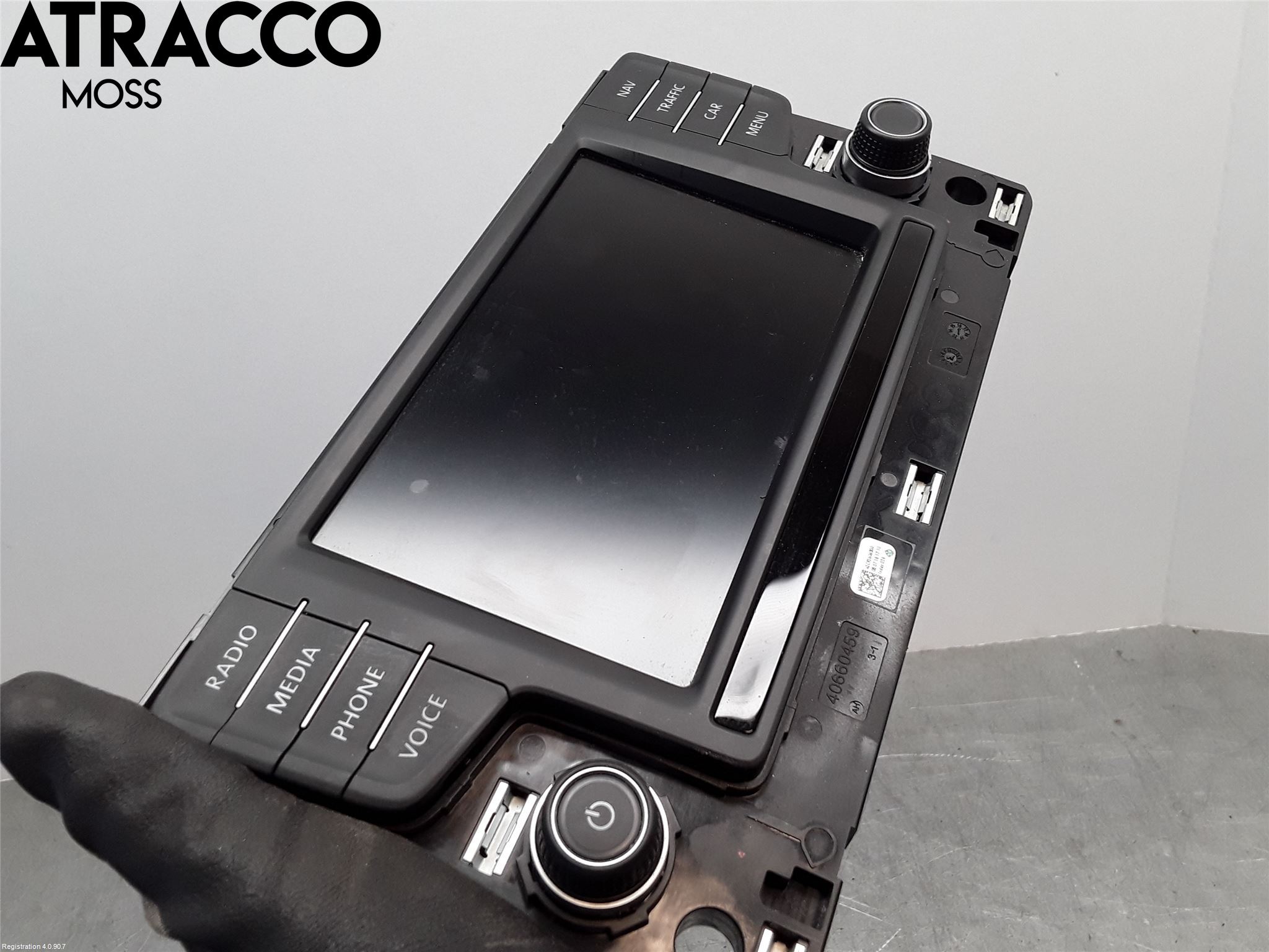Volkswagen VW GOLF / E-GOLF VII 13-20 Multifunktionsdisplay