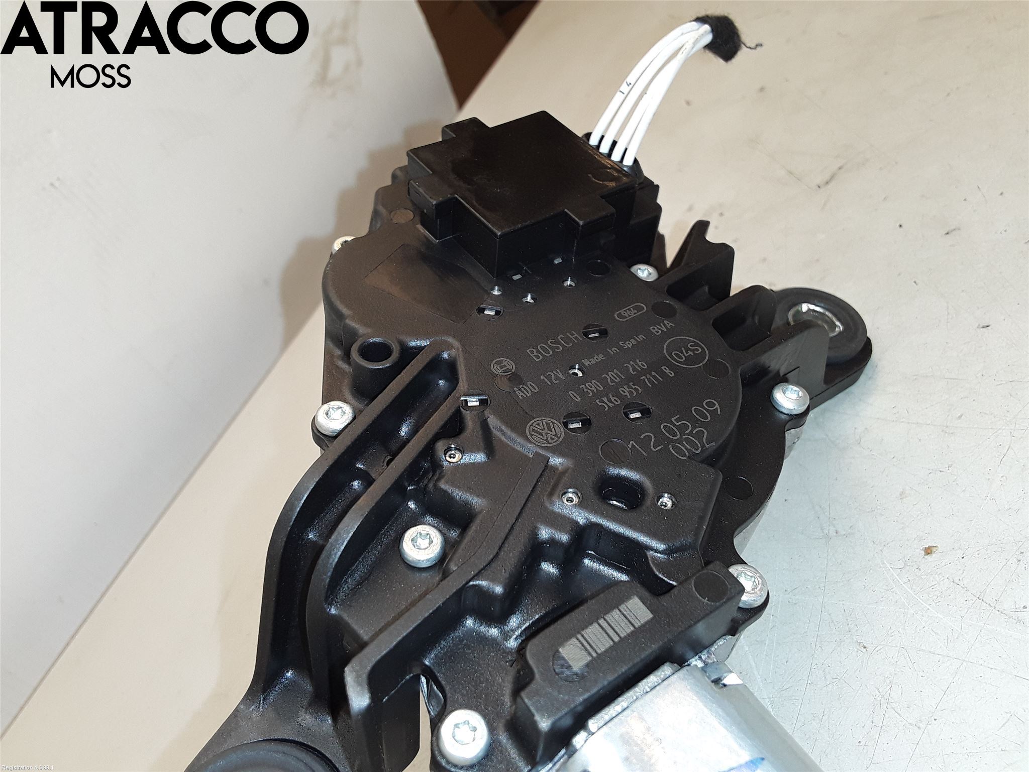 Volkswagen VW GOLF VI 09-13 Torkarmotor Baklucka
