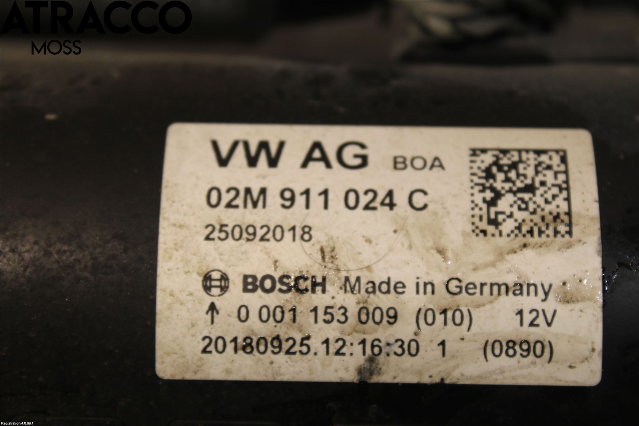 Volkswagen VW CADDY 16-20 Startmotor Diesel