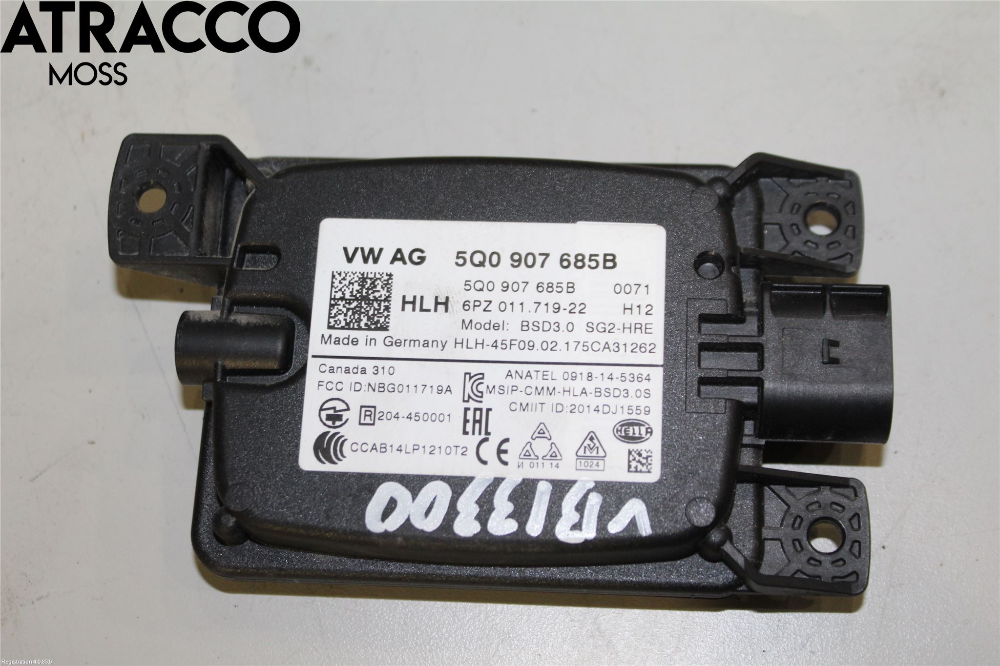 Volkswagen VW GOLF / E-GOLF VII 13-20 Sensor Aktivt Kollisionsskydd
