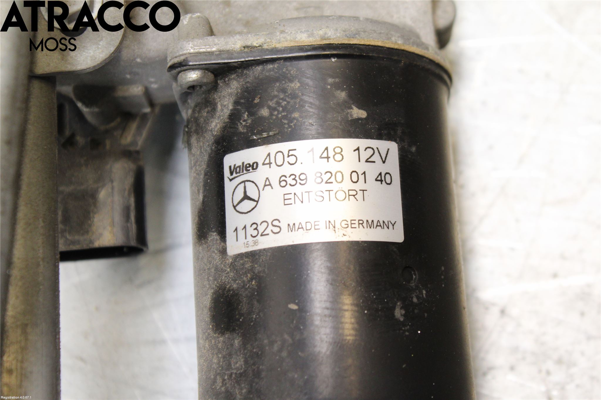 Mercedes-Benz MB VITO/VIANO (W639) 04-14 Torkarmotor Vindruta