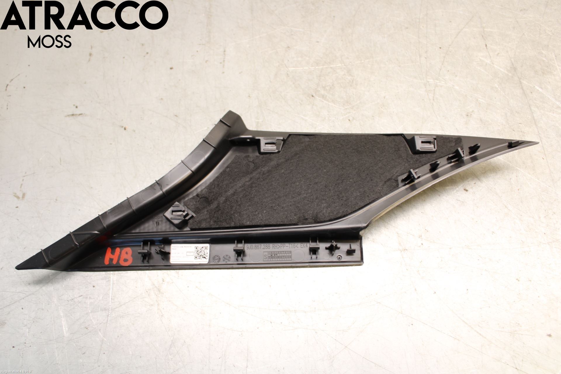 Porsche TAYCAN 20- Inr Plastd A-B-C Stolpe