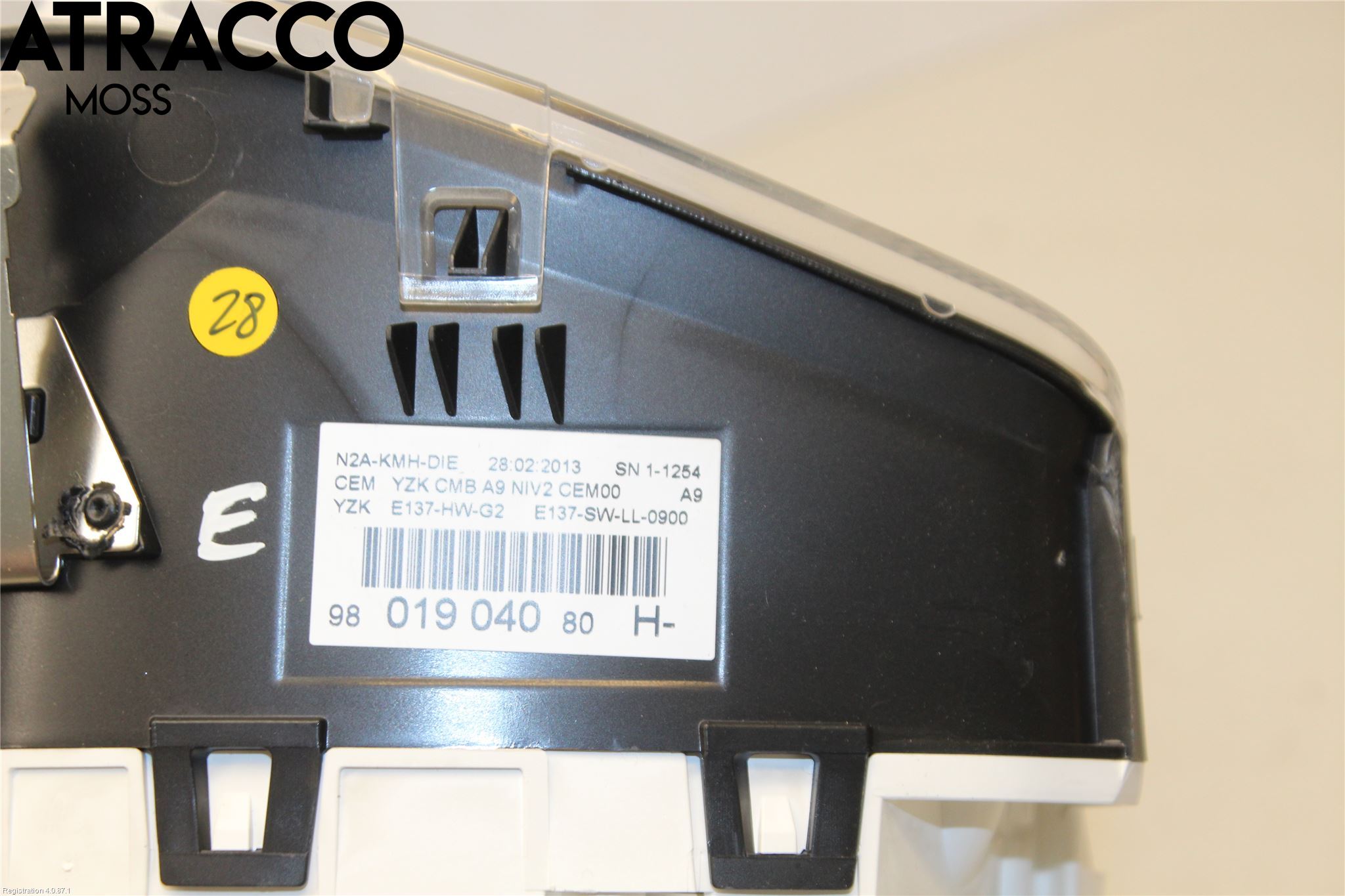 Peugeot 208 12-15 Instrument Komb