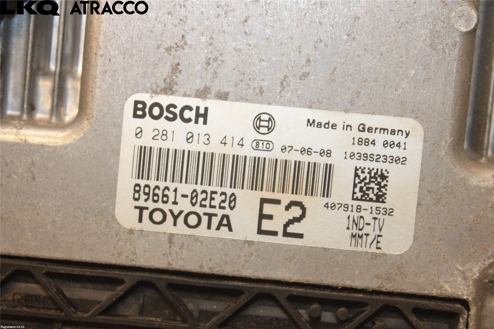 Toyota AURIS 10-12 Styrenhet Insprut Bensin