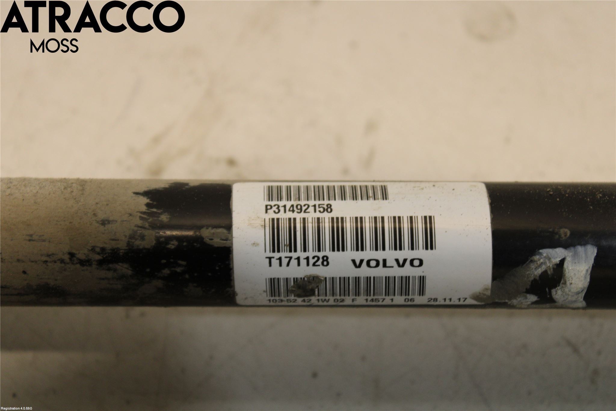 Volvo XC60 18- Drivaxel Bak Höger